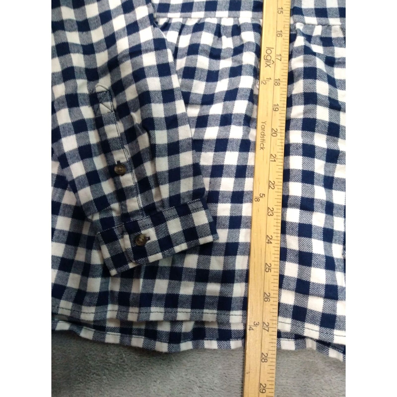 American Eagle Outfitters VINTAGE American Eagle Shirt Women Small Plaid Flannel Ahh Mazingly Soft Jegging Fit Top Size S / US 4 / IT 40 - 4 Thumbnail