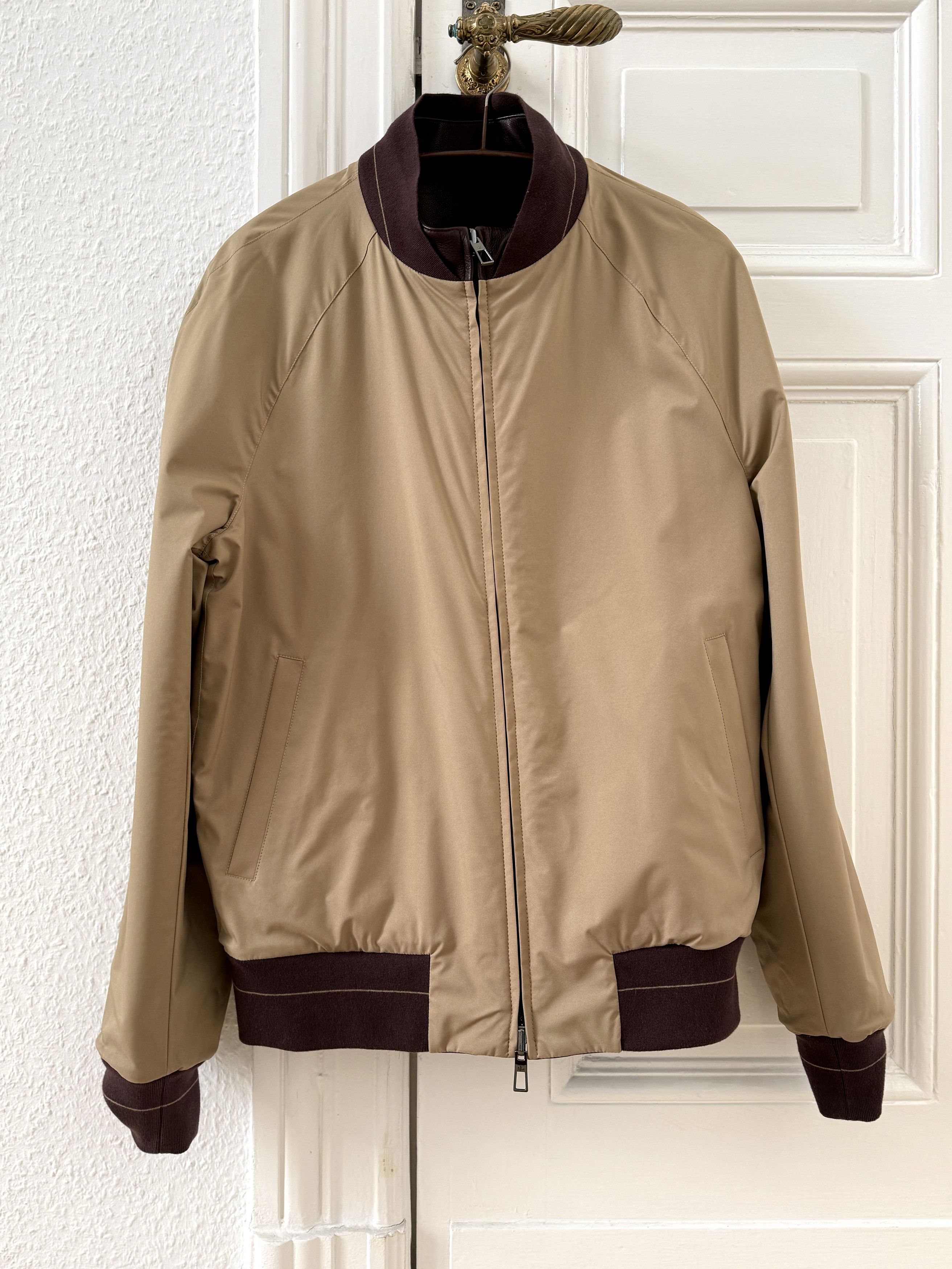 Loro Piana Reversible Crimson Leather Jacket New Size US M / EU 48-50 / 2 - 4 Thumbnail