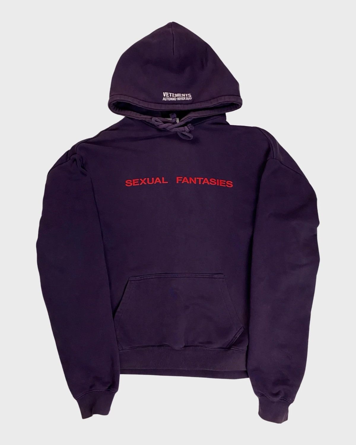 Vetements Sexual Fantasies Hoodie | Grailed