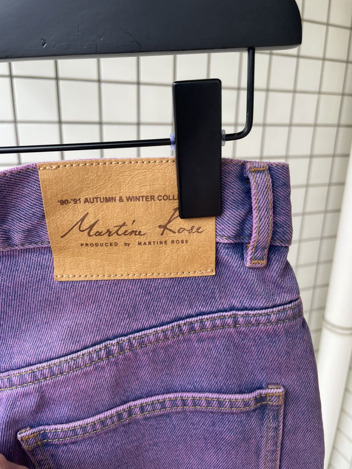 Martine Rose Martine rose purple washed jeans Size US 29 - 5 Thumbnail