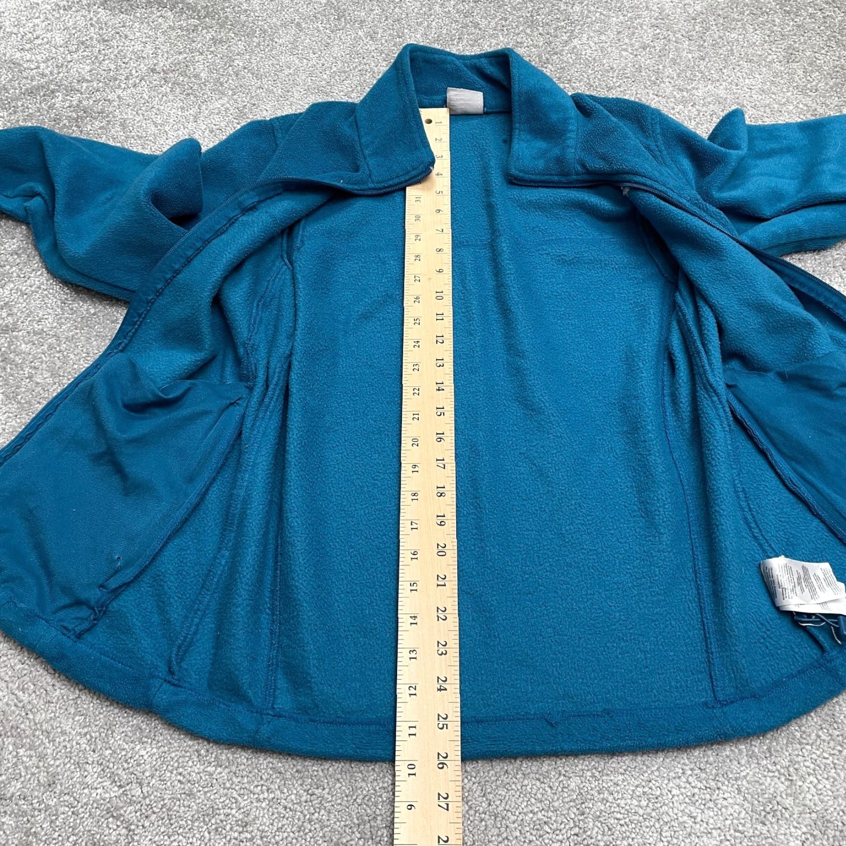 Vintage Columbia Jacket Mens Small Blue Full Zip Fleece Pockets Outdoor Steens Mountain Size US S / EU 44-46 / 1 - 7 Thumbnail