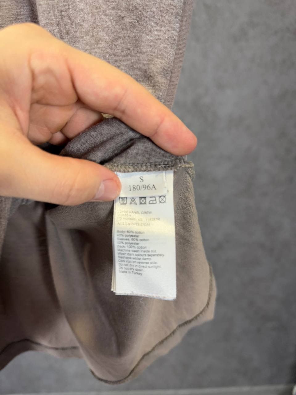 Allsaints Allsaints logo designer tee Size US S / EU 44-46 / 1 - 5 Thumbnail