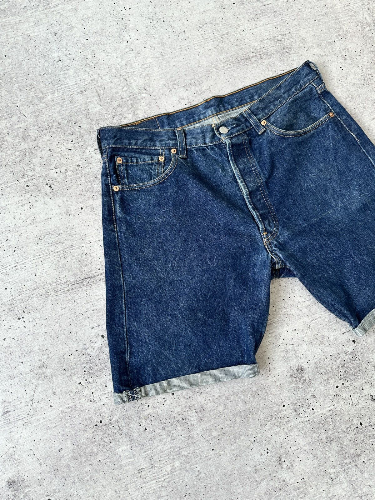Levi's Vintage Levi’s 501 Denim Jeans Shorts Size US 34 / EU 50 - 3 Thumbnail