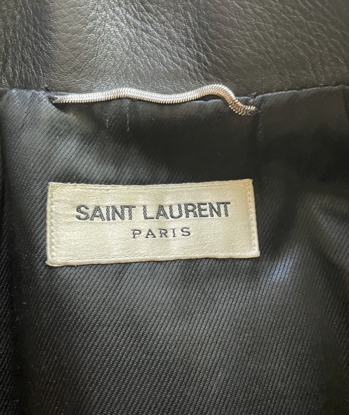 Saint Laurent Paris Saint laurent 13FW heritage distress L17 leather biker sz52 Size US L / EU 52-54 / 3 - 3 Thumbnail
