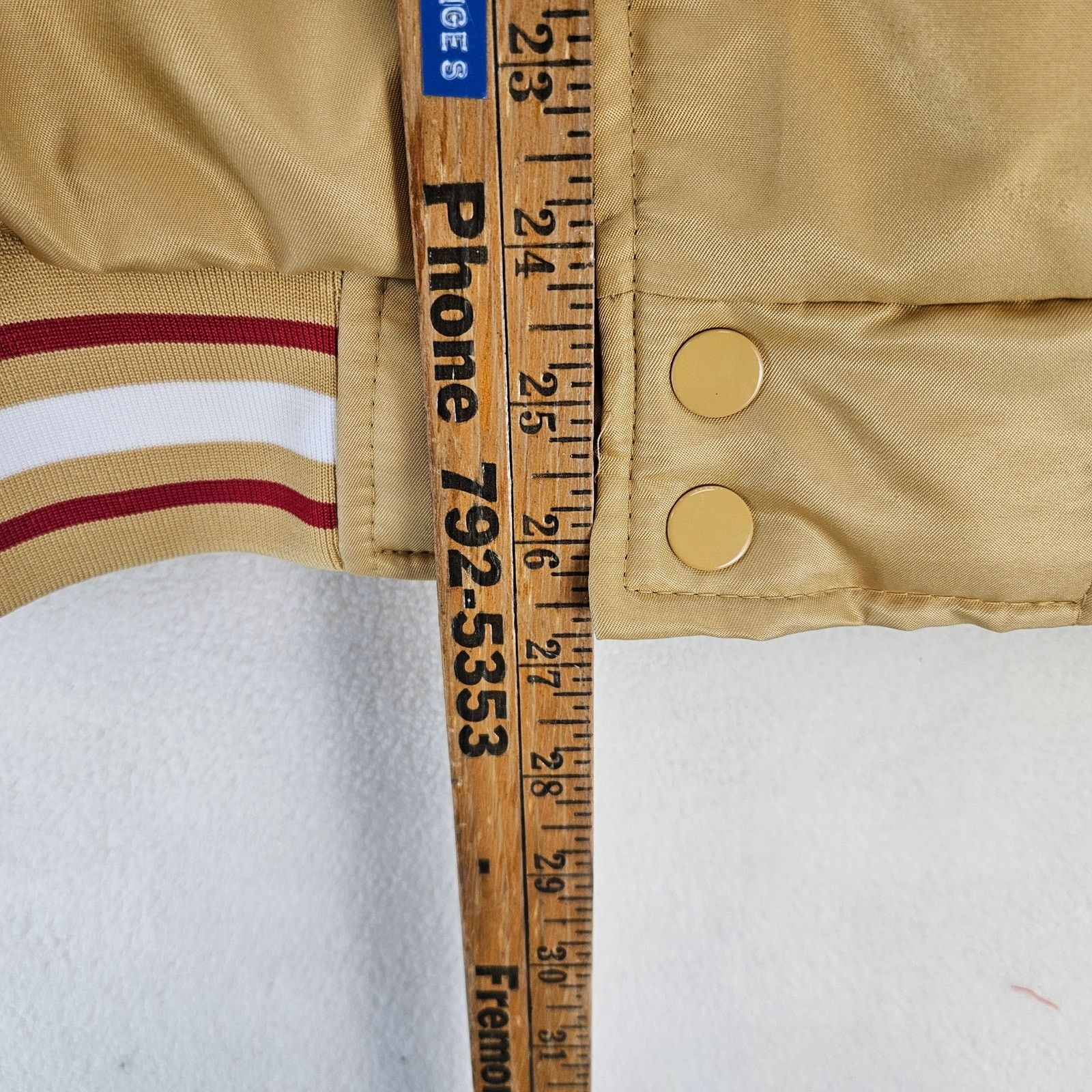 Altra ULTRA GAME MEN'S MEDIUM SAN FRANCISCO 49ERS VARSITY SATIN Size US M / EU 48-50 / 2 - 5 Thumbnail