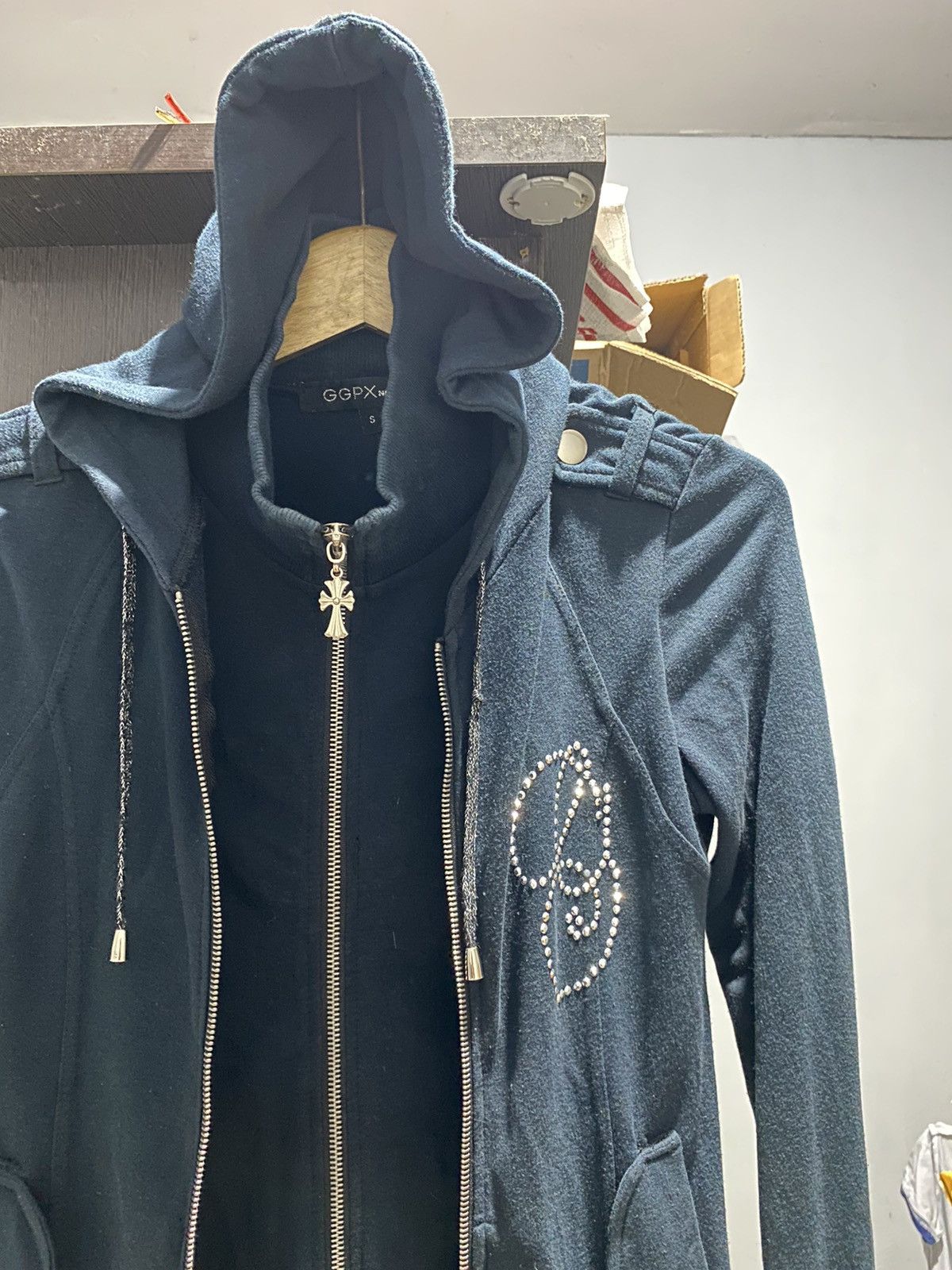 If Six Was Nine × Japanese Brand × Le Grande Bleu (L.G.B.) GGPX double layers hoodie Size US S / EU 44-46 / 1 - 5 Thumbnail