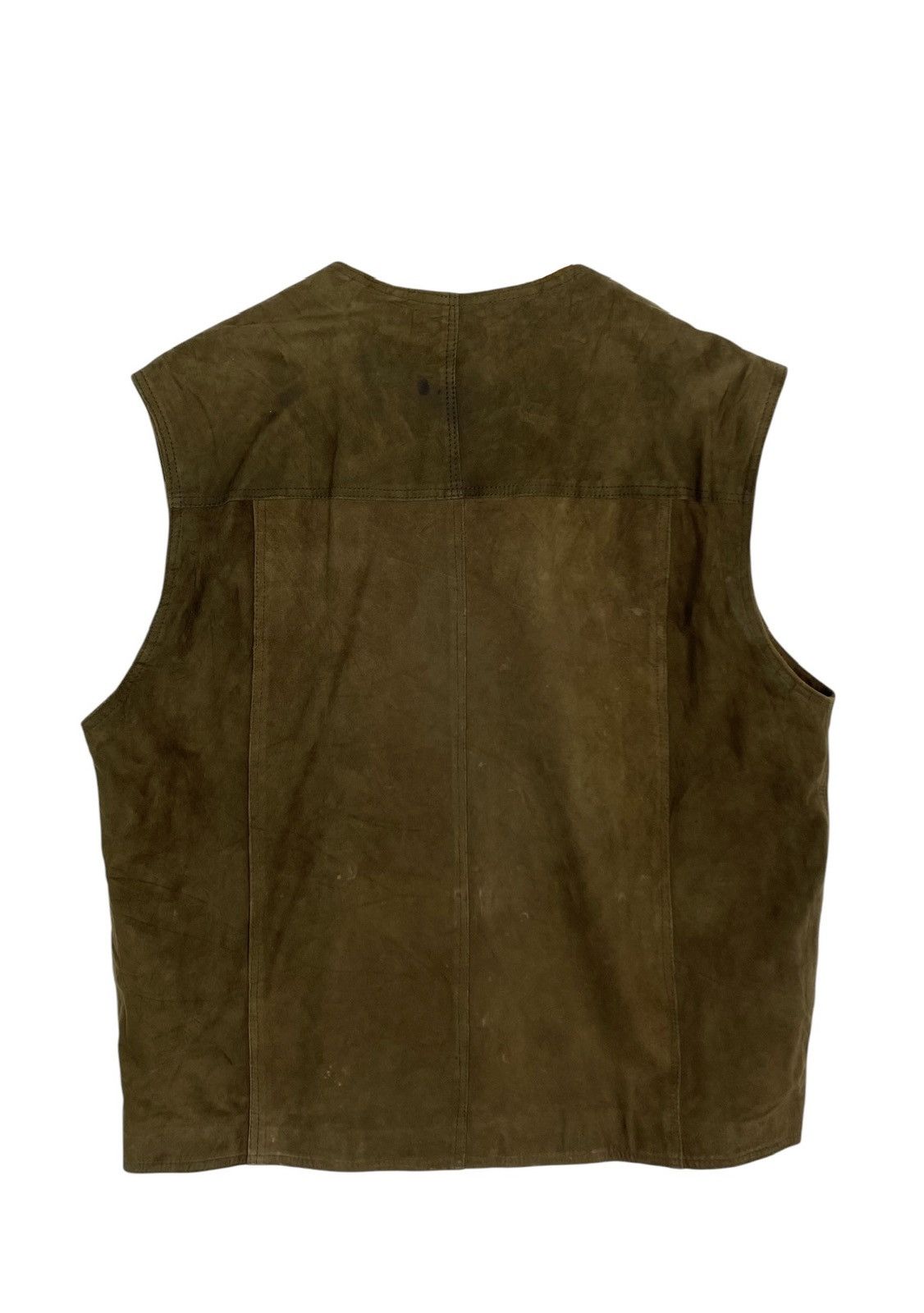 Vintage Rare‼️ The Great Seal of the State of Oklahoma Suede Vest Size US S / EU 44-46 / 1 - 5 Thumbnail