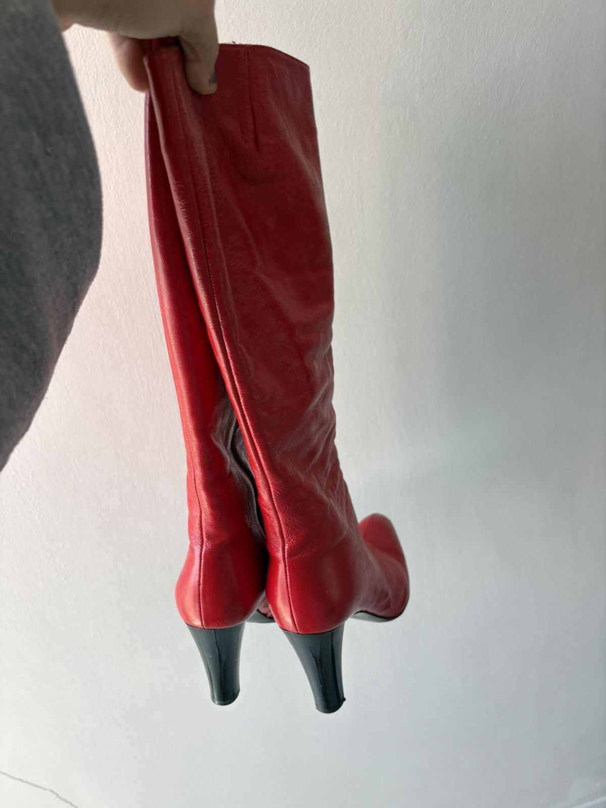 Vintage y2k leather boots Size US 7.5 / IT 37.5 - 20 Thumbnail