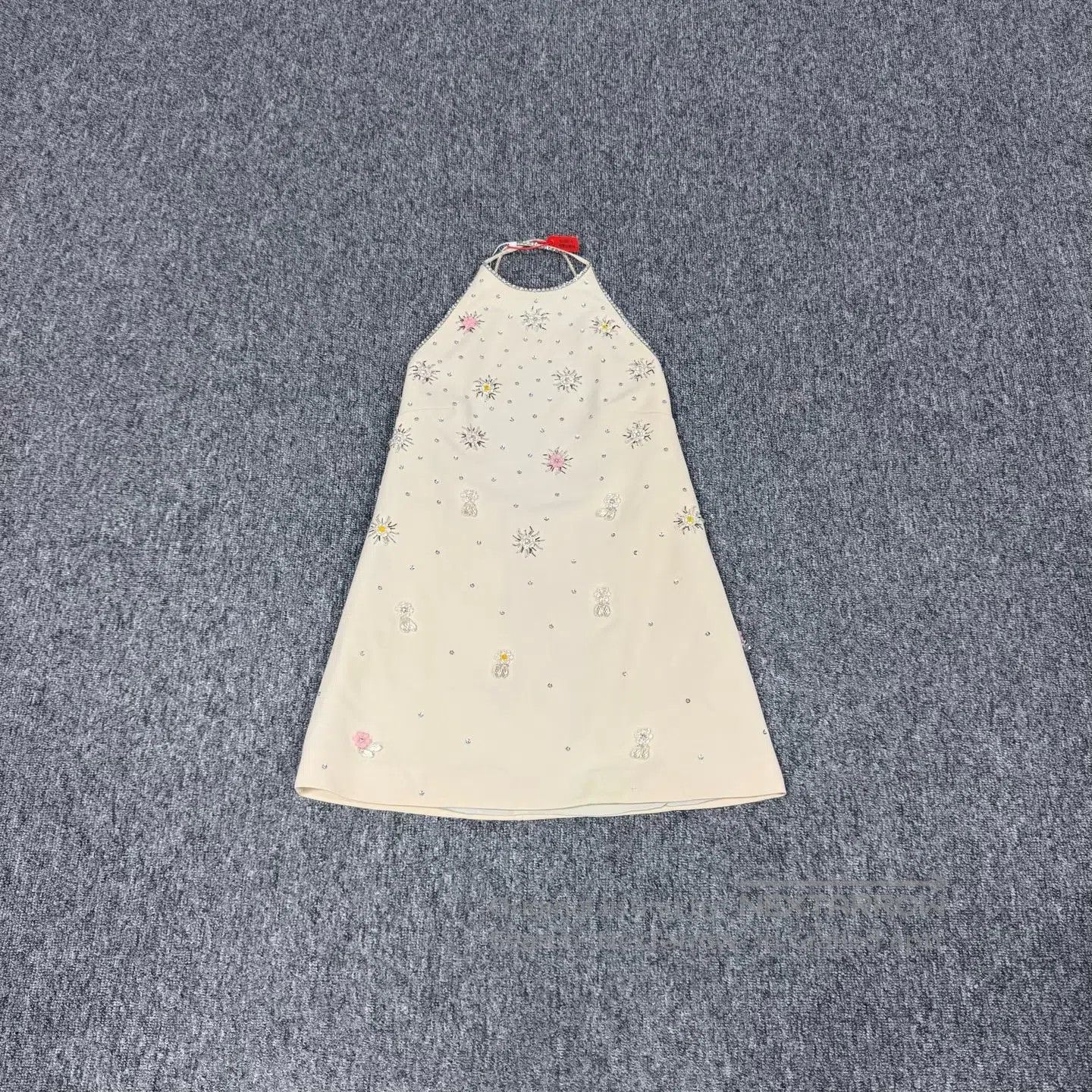 Miu Miu miu miu Hand-crafted drill-cut backless dress with suspend Size M / US 6-8 / IT 42-44 - 1 Thumbnail