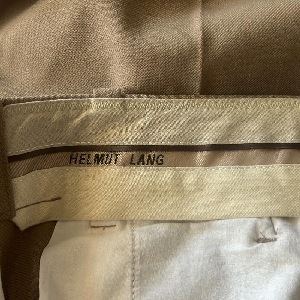 Helmut Lang Helmut Lang Taupe Pinched Seam Trousers Size 2 Size 26" / US 2 / IT 38 - 12 Thumbnail