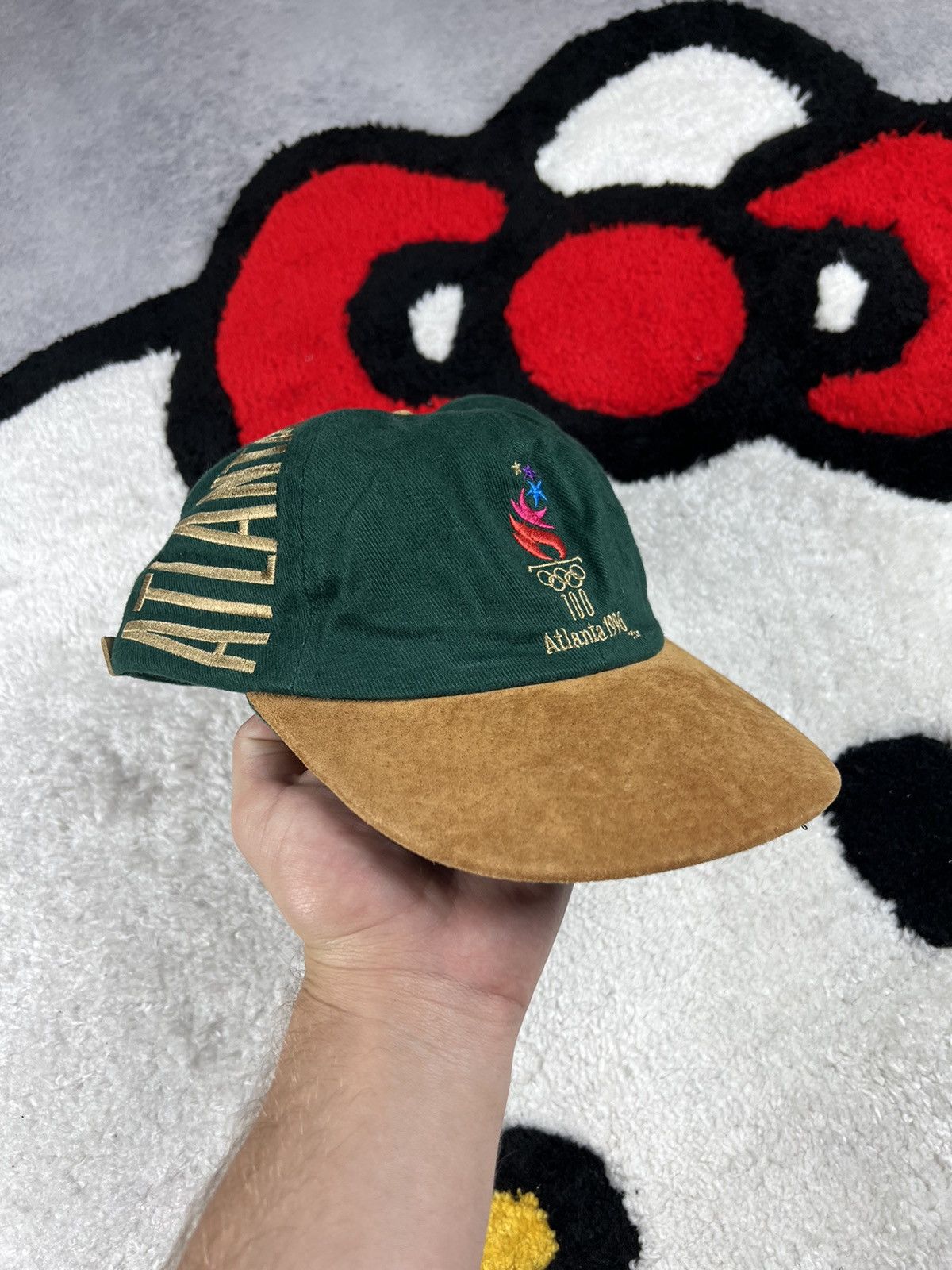 USA Olympics Vintage Atlanta 1996 Olympic Games McDonald’s Y2K Cap Hat Size ONE SIZE - 1 Thumbnail