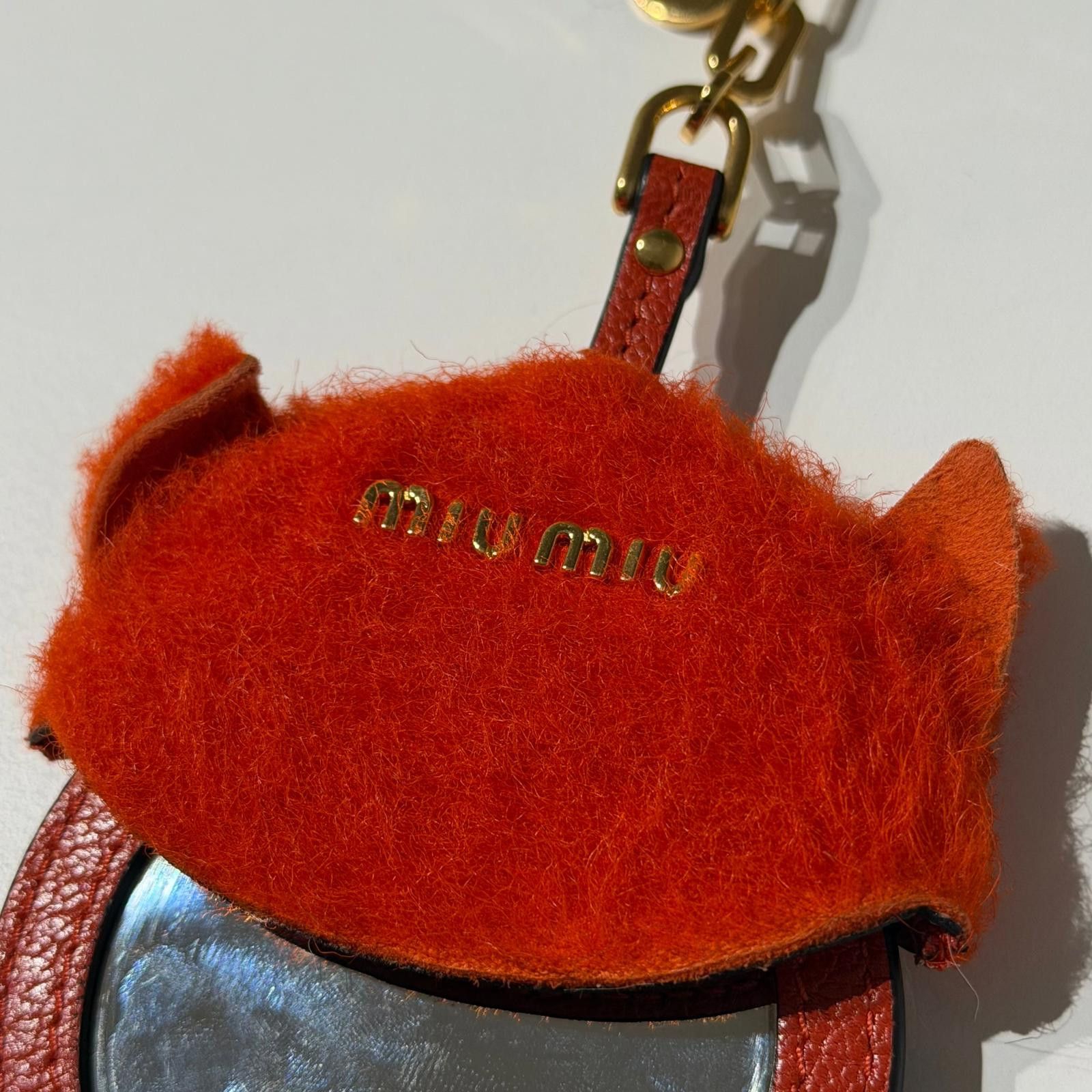 Miu Miu Miu Miu Fox Mirror Key Chain Charm Size ONE SIZE - 4 Thumbnail