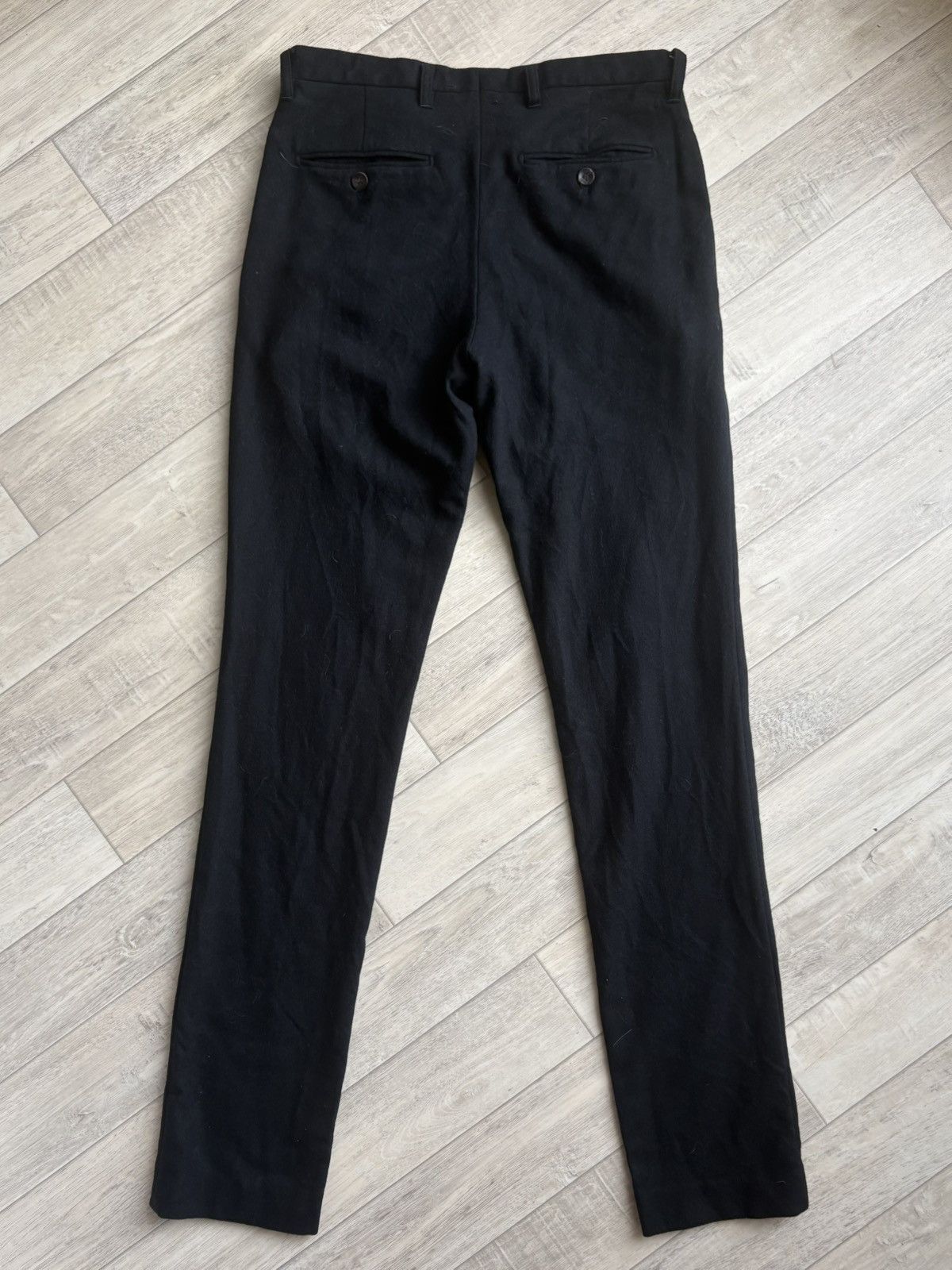 Kenzo Kenzo black wool and cashmere trousers Size 40R - 2 Thumbnail
