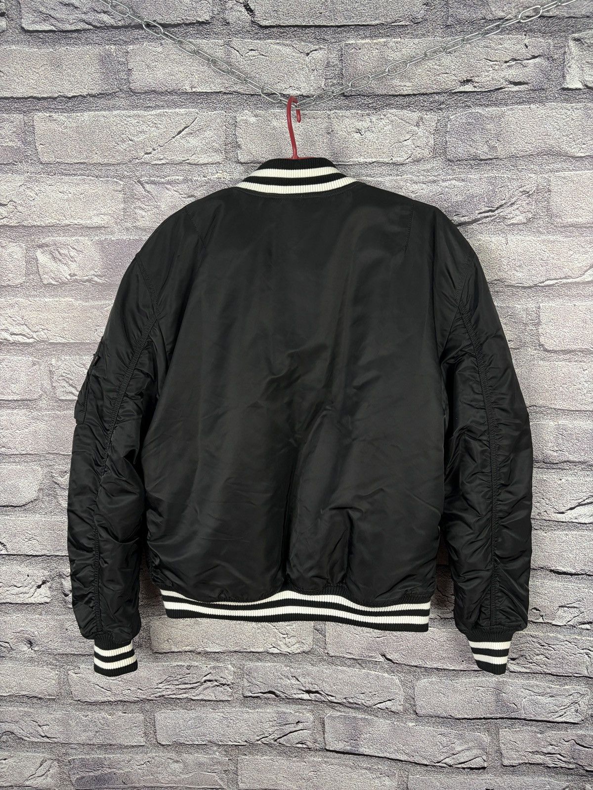 Alpha Industries Vintage rare bomber Alpha Industries military jacket Size US M / EU 48-50 / 2 - 6 Thumbnail