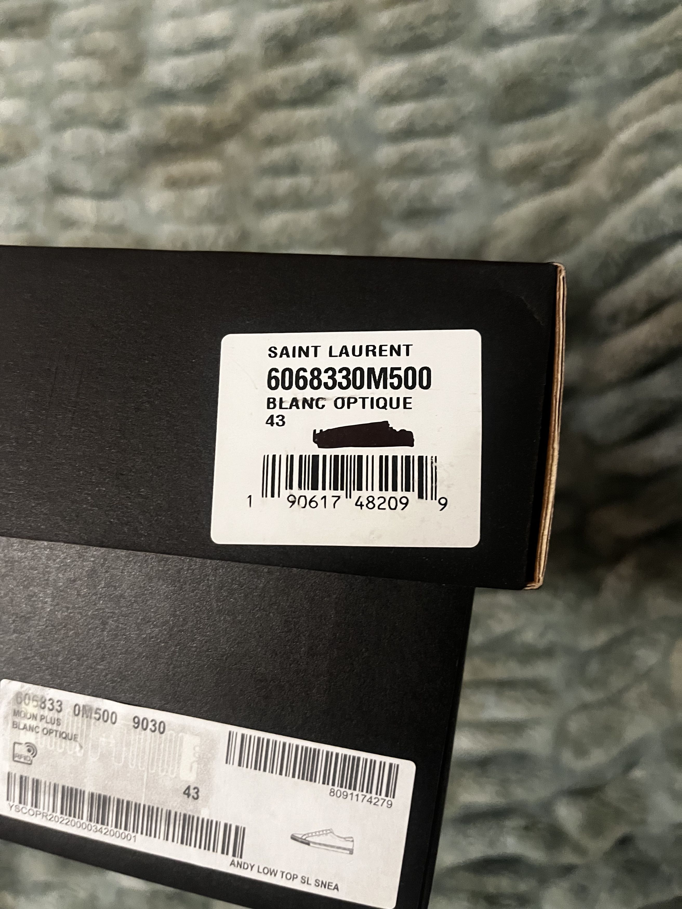 Saint Laurent Paris blanc optique Size US 10 / EU 43 - 9 Thumbnail