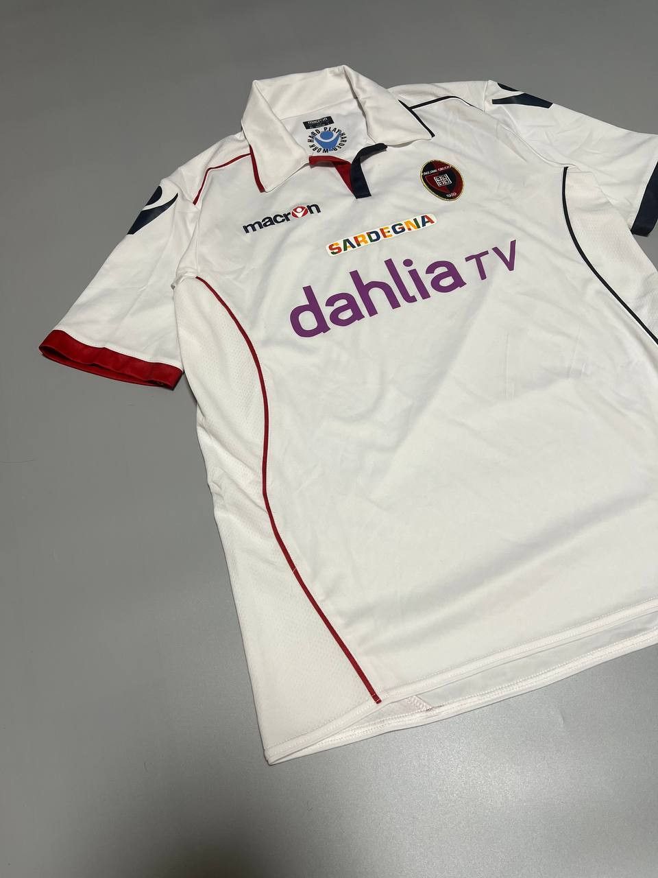 Macron Cagliari Calcio Jersey Macron 2010/11 Size US XL / EU 56 / 4 - 2 Thumbnail