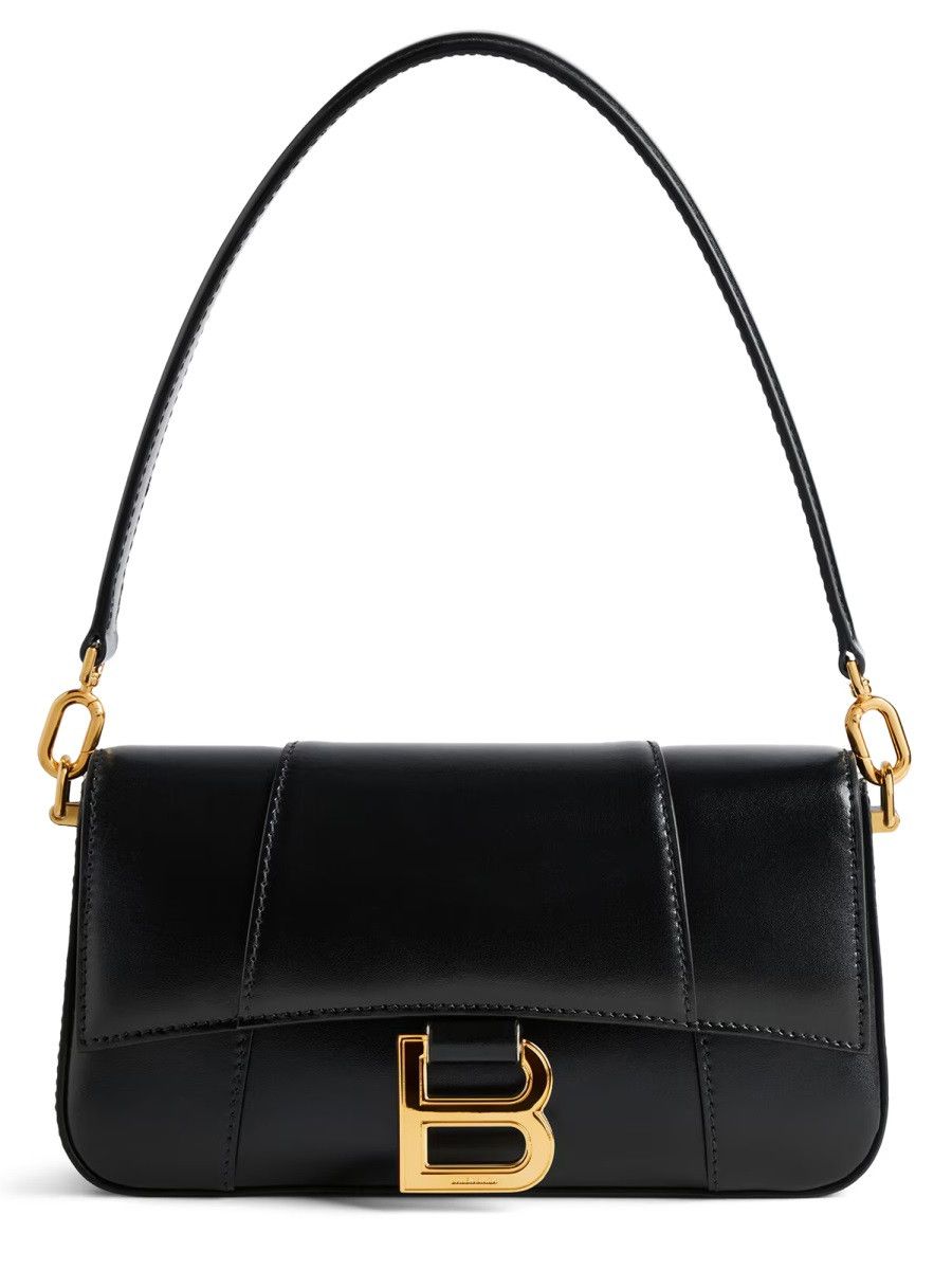 Balenciaga BALENCIAGA "HOURGLASS" BAG SMALL - BLACK Size ONE SIZE - 1 Thumbnail
