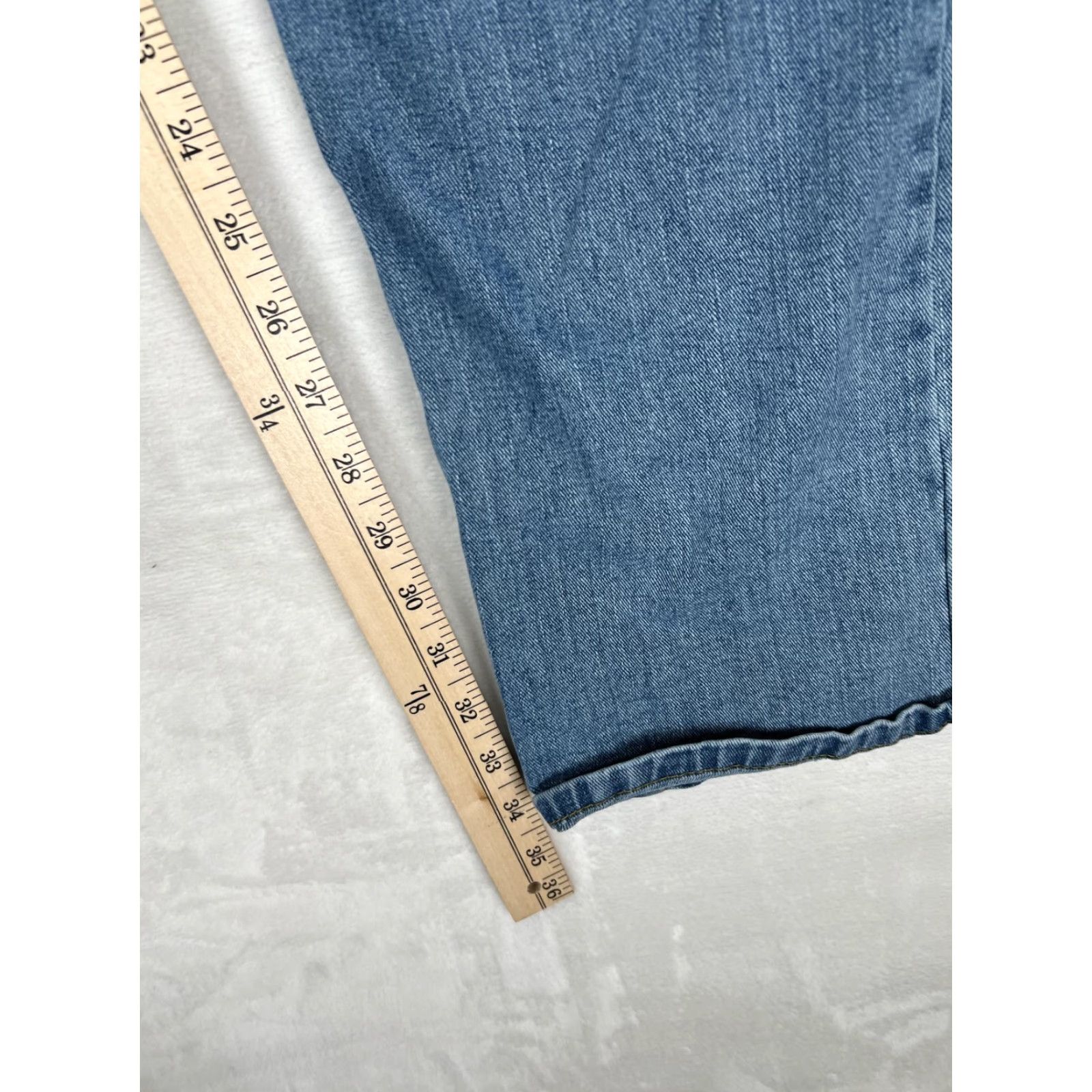 Wrangler VINTAGE Wrangler Jeans Mens 34x34 Blue Straight Fit Denim Cowboy Rodeo Size US 34 / EU 50 - 5 Thumbnail