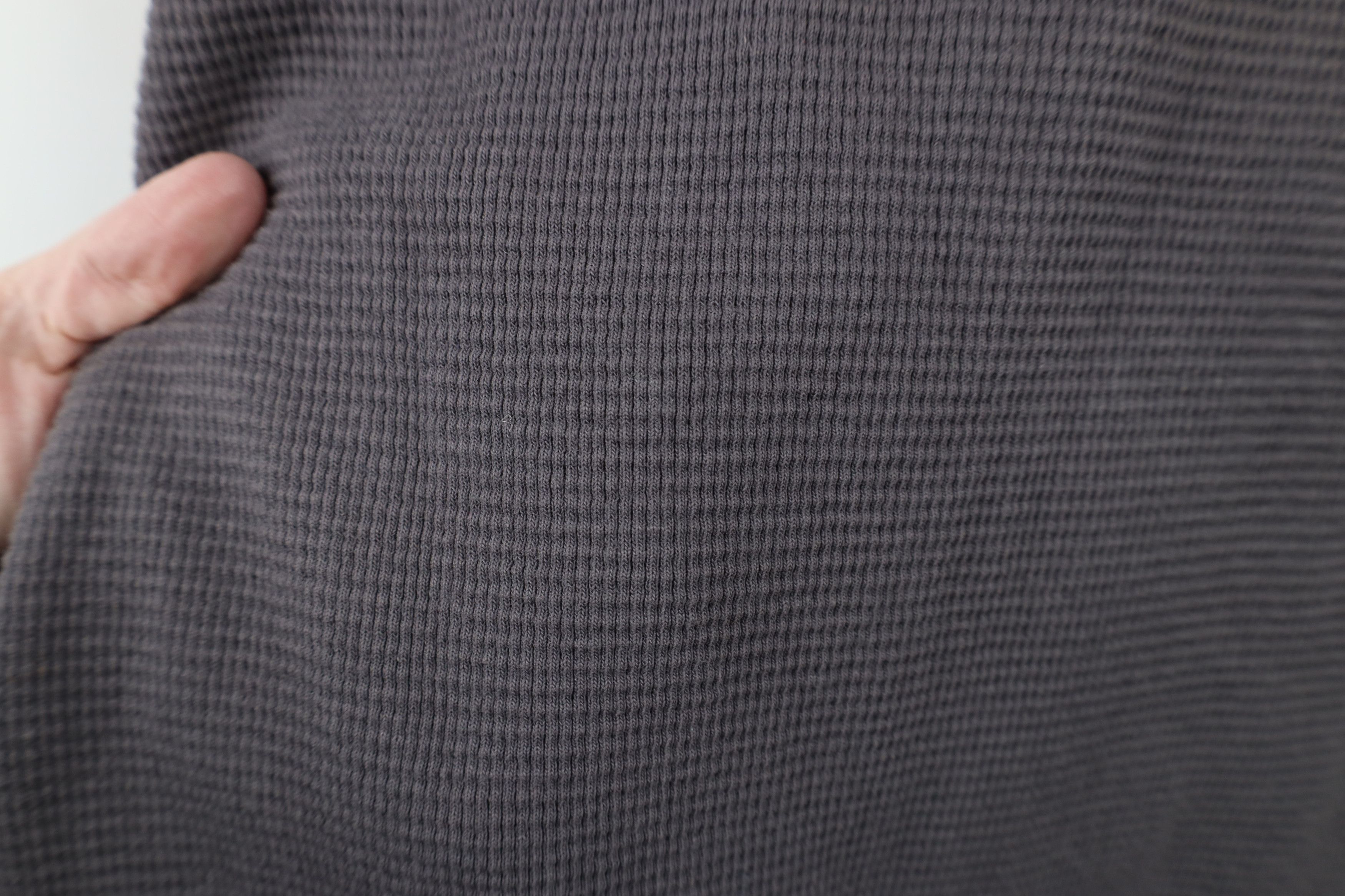 Vintage Vintage 90s Heavy Thermal Waffle Knit Long Sleeve T-Shirt Size US L / EU 52-54 / 3 - 6 Thumbnail
