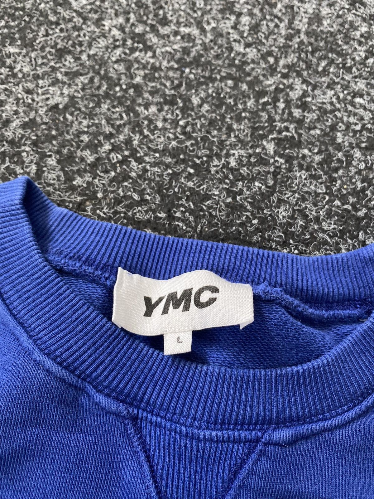 Vintage × YMC YMC Oversized Womens Blue Sweatshirt Large Rare yeezy Size L / US 10 / IT 46 - 2 Thumbnail