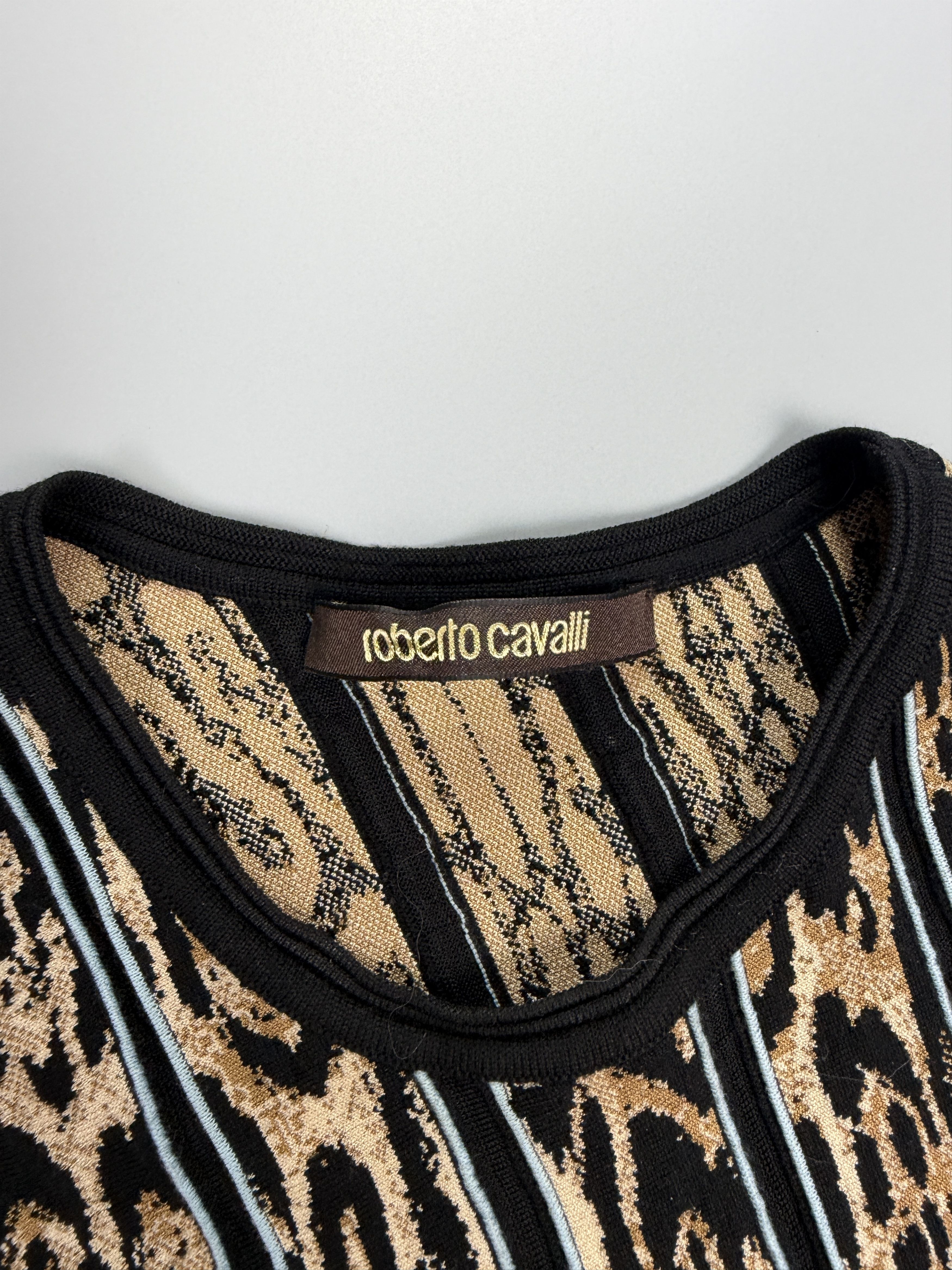 Roberto Cavalli roberto cavalli asymmetric dress size xs leopard print Size XS / US 0-2 / IT 36-38 - 3 Thumbnail