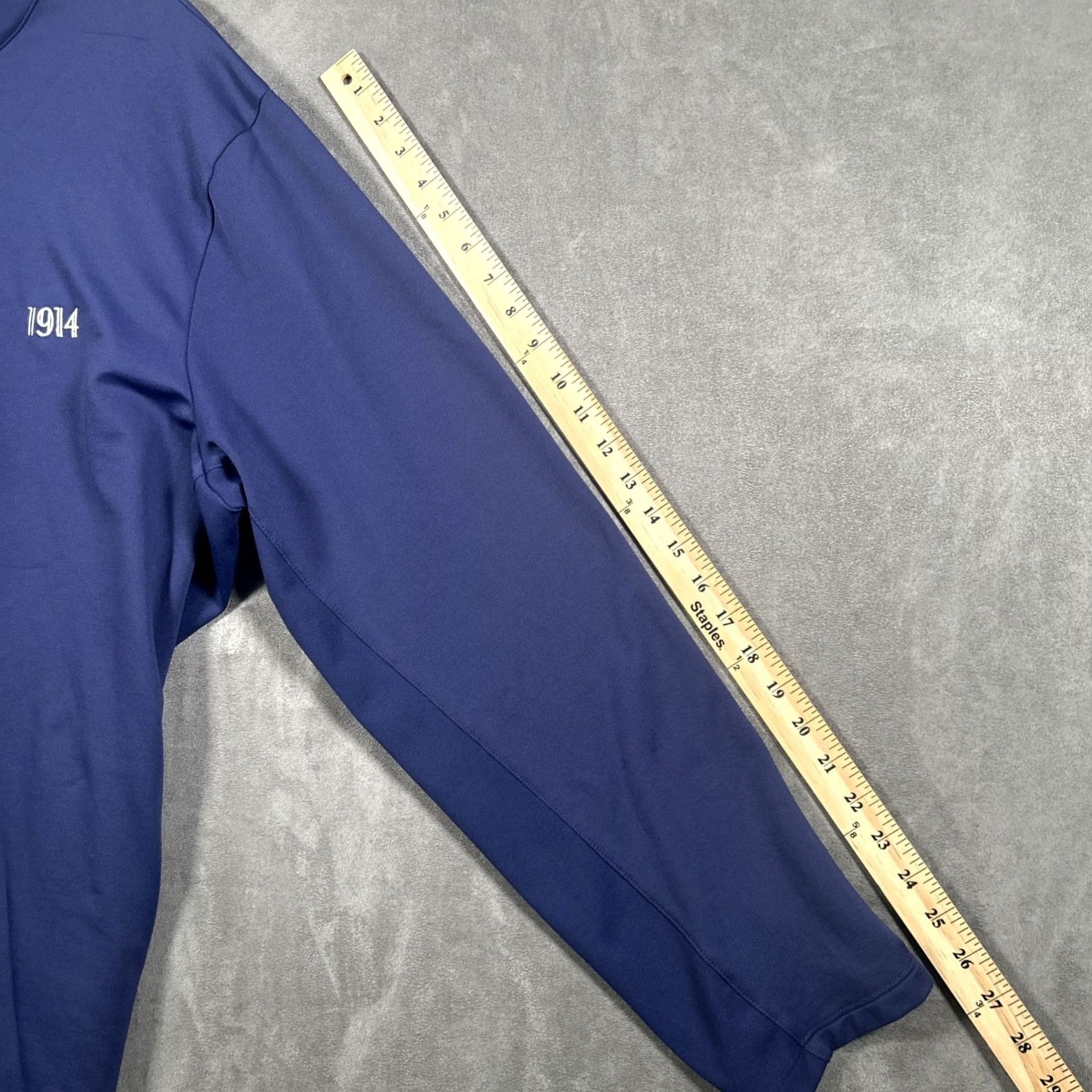 Vintage Greyson Golf Pullover Sweater Mens XXL Blue Performance Stretch 1/4 Zip Size US XXL / EU 58 / 5 - 7 Thumbnail