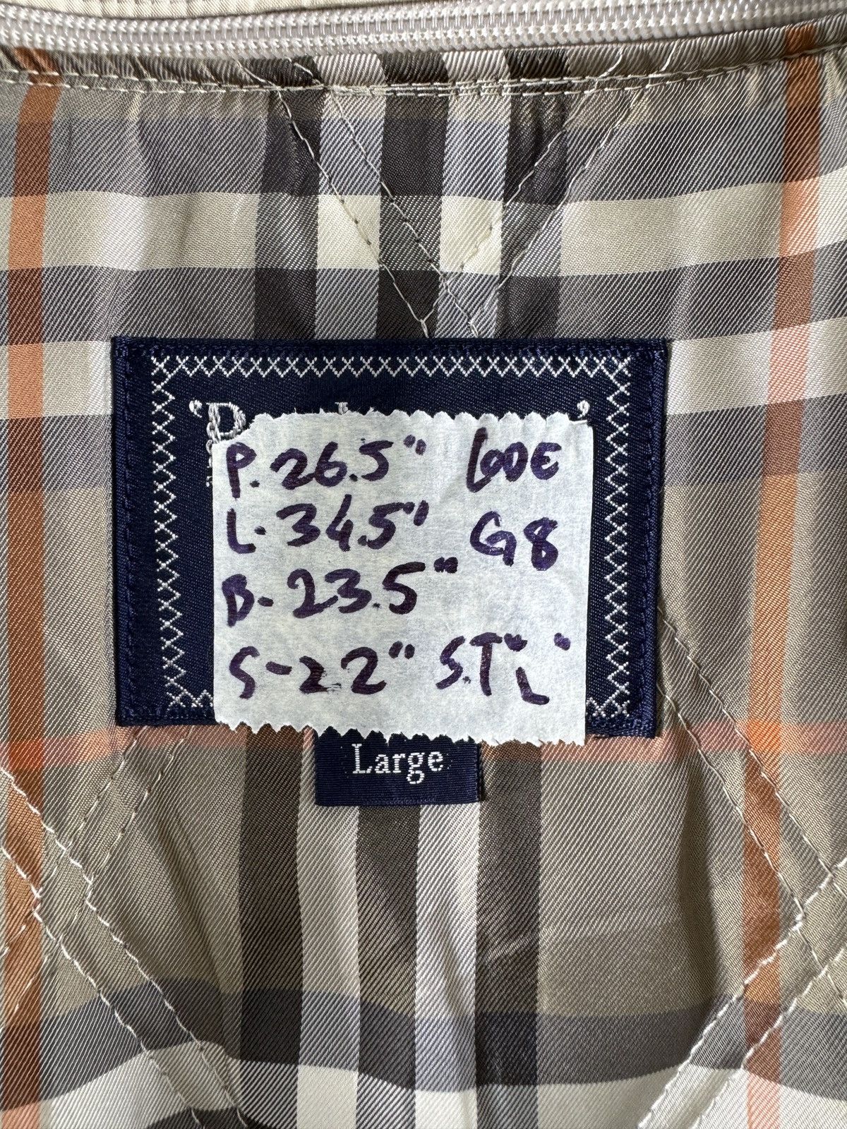 Burberry Prorsum 🔥 BURBERRYS PRORSUM NOVA CHECK BARN JACKET - L Size US L / EU 52-54 / 3 - 10 Thumbnail
