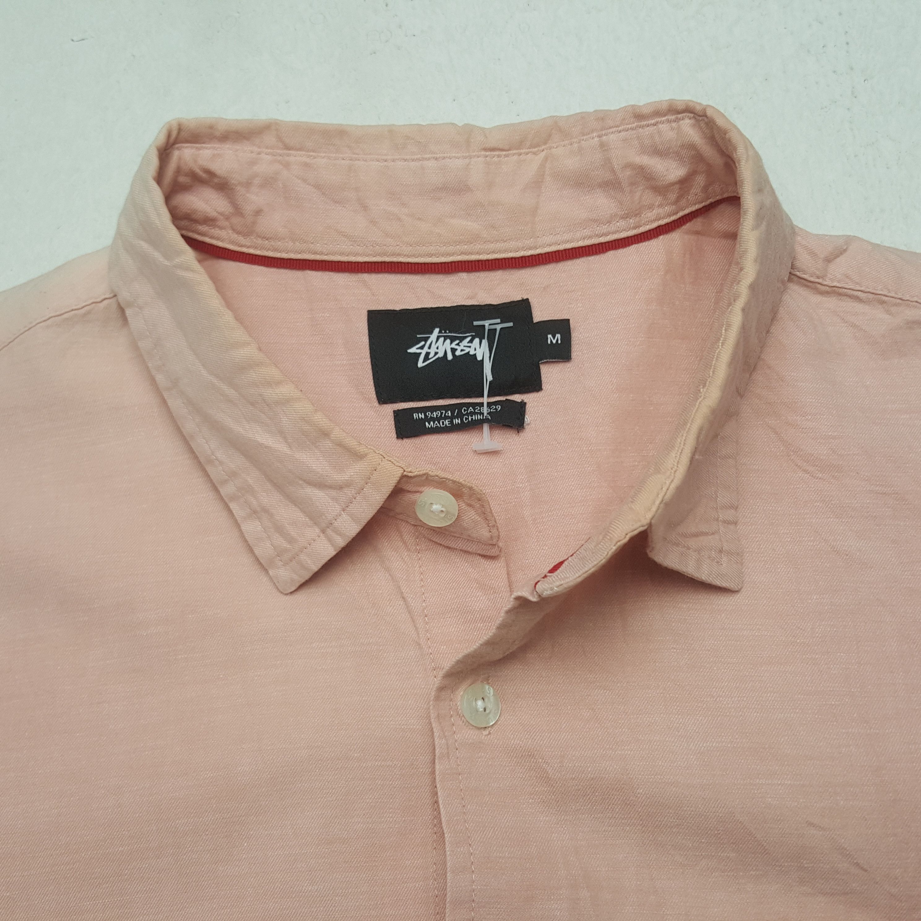 Stussy Vintage Stussy Custom Big Logo Button Up Shirt Size US M / EU 48-50 / 2 - 5 Thumbnail