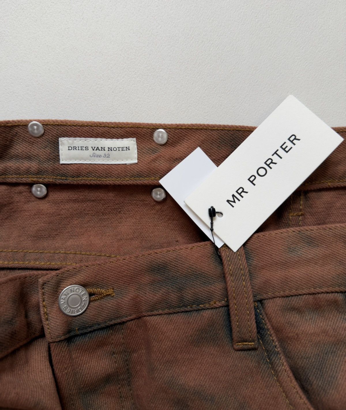 Dries Van Noten ‘Rust Wash’ Pine Utility Pants Size US 32 / EU 48 - 4 Thumbnail