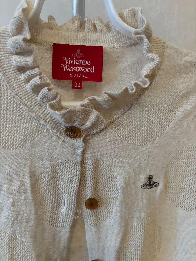 Vivienne Westwood Vivienne Westwood size 00 Cotton Linen Cardigan Size XS / US 0-2 / IT 36-38 - 3 Thumbnail