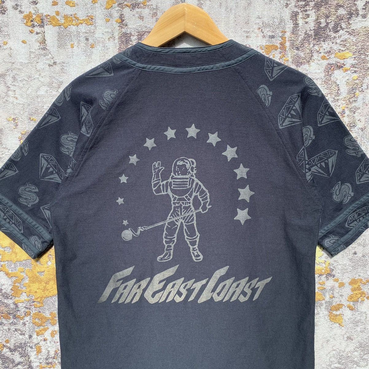 Nigo Billionaire Boys Club Far East Coast Baseball Shirt BBC Size US M / EU 48-50 / 2 - 7 Thumbnail