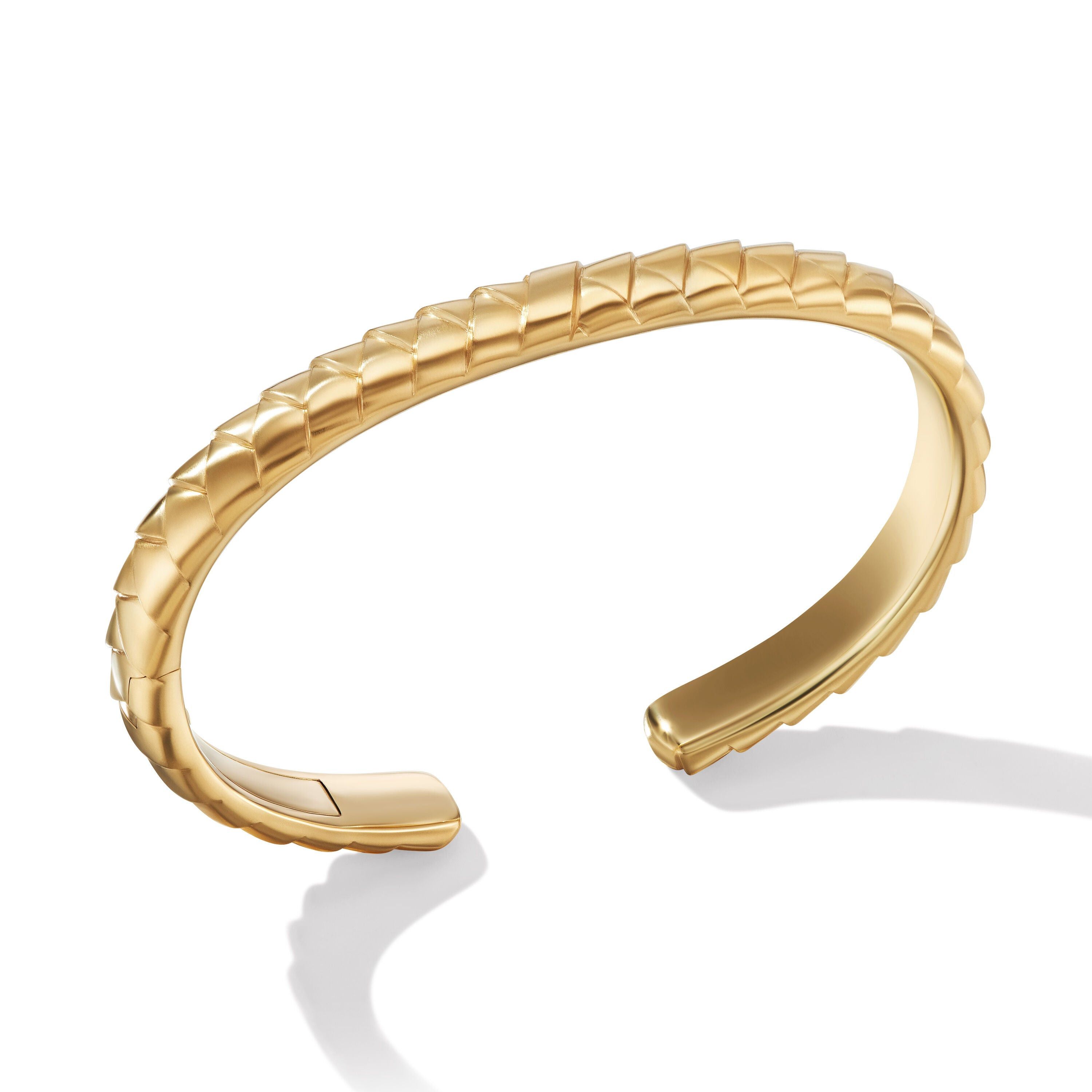 David Yurman o1w1db10526 B25853M /Size: S/Wrap Cuff Bracelet in Golden Size ONE SIZE - 2 Thumbnail