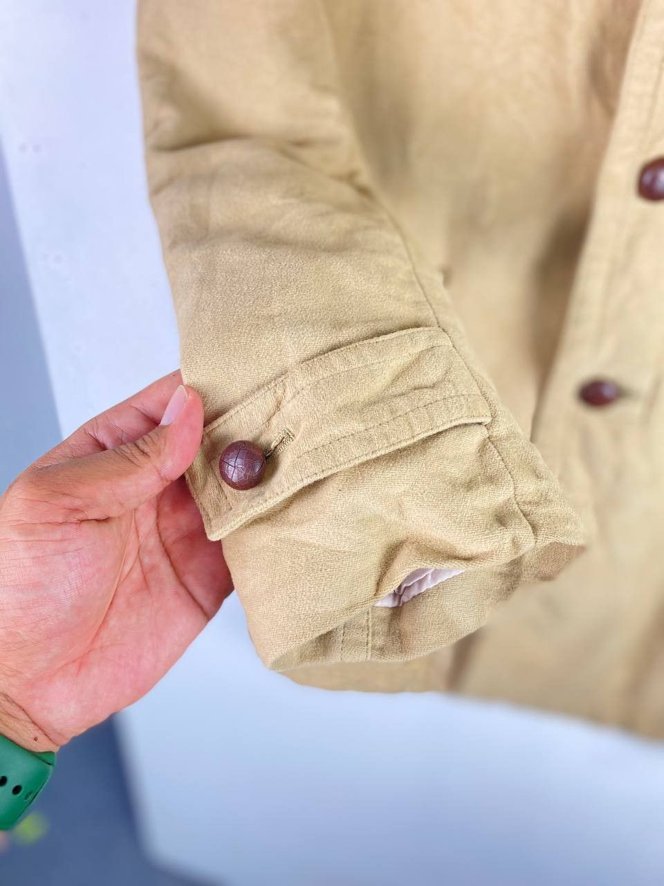 Japanese Brand × Vintage vintage japanese brands long jacket fur lining Size US L / EU 52-54 / 3 - 4 Thumbnail