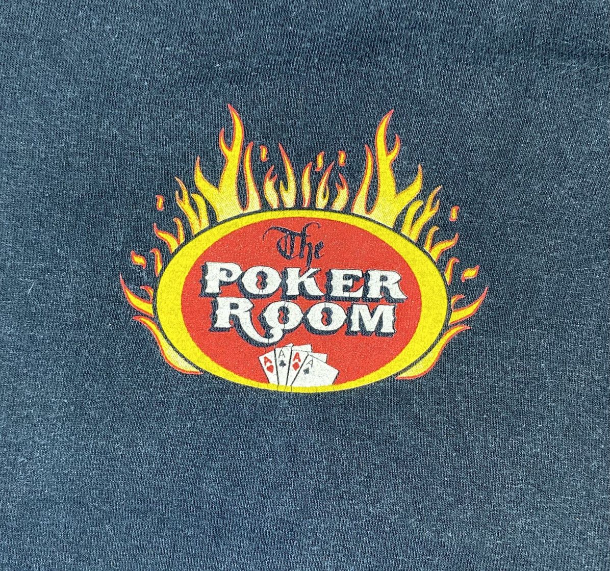 Gildan Vintage Poker Room Flame Black Tee Seabrook Greyhound Park Size US XL / EU 56 / 4 - 4 Thumbnail