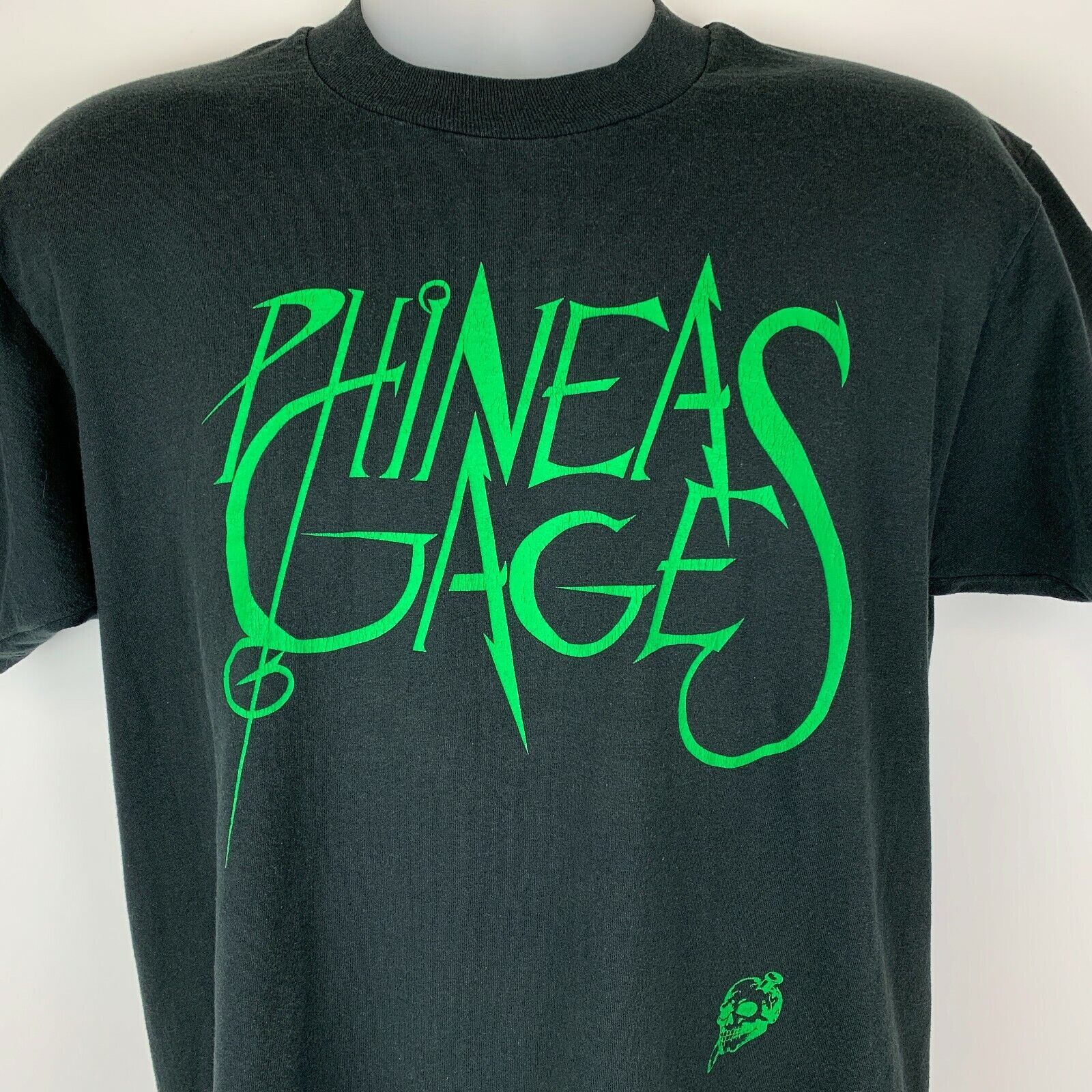 Fruit Of The Loom Vintage 90s Phineas Gage T Shirt Arizona Black L Large Size US L / EU 52-54 / 3 - 5 Thumbnail