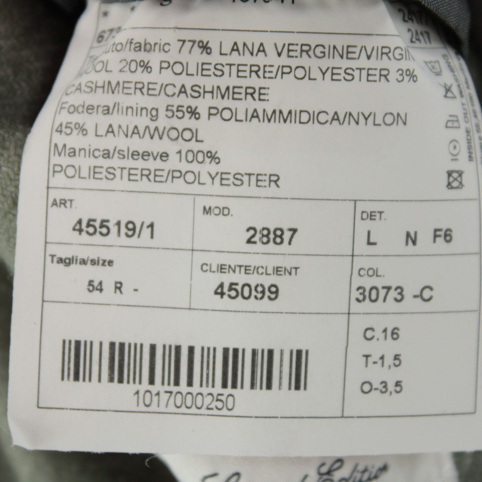 Luigi Bianchi Luigi Bianchi Mantova Sport Coat Size 44 Regular US in Green Size 44R - 9 Thumbnail