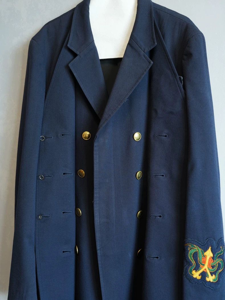 Yohji Yamamoto Yohji Yamamoto12AW double-breasted gold applique coat 2503- Size US L / EU 52-54 / 3 - 5 Thumbnail