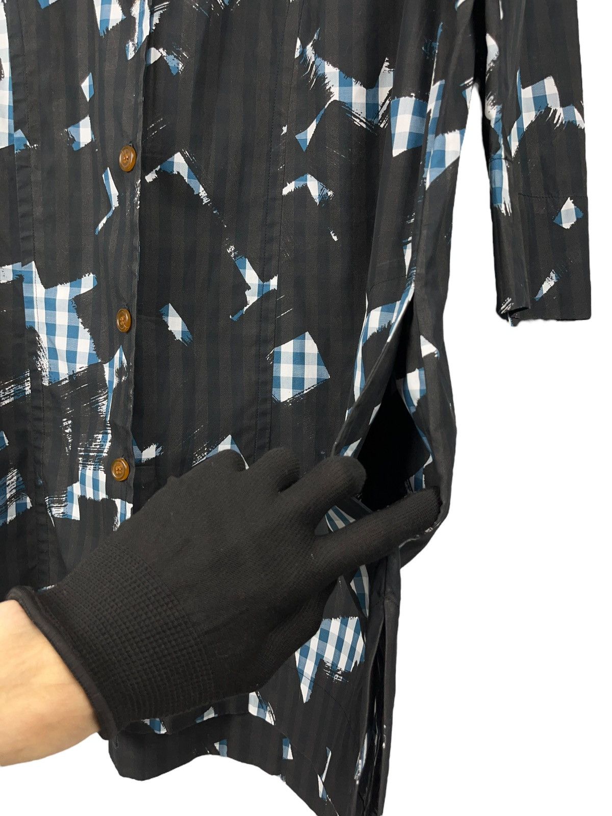 Seditionaries × Vivienne Westwood Vivienne Westwood Heart Collar Dress Shirt Avant Garde Size M / US 6-8 / IT 42-44 - 7 Thumbnail