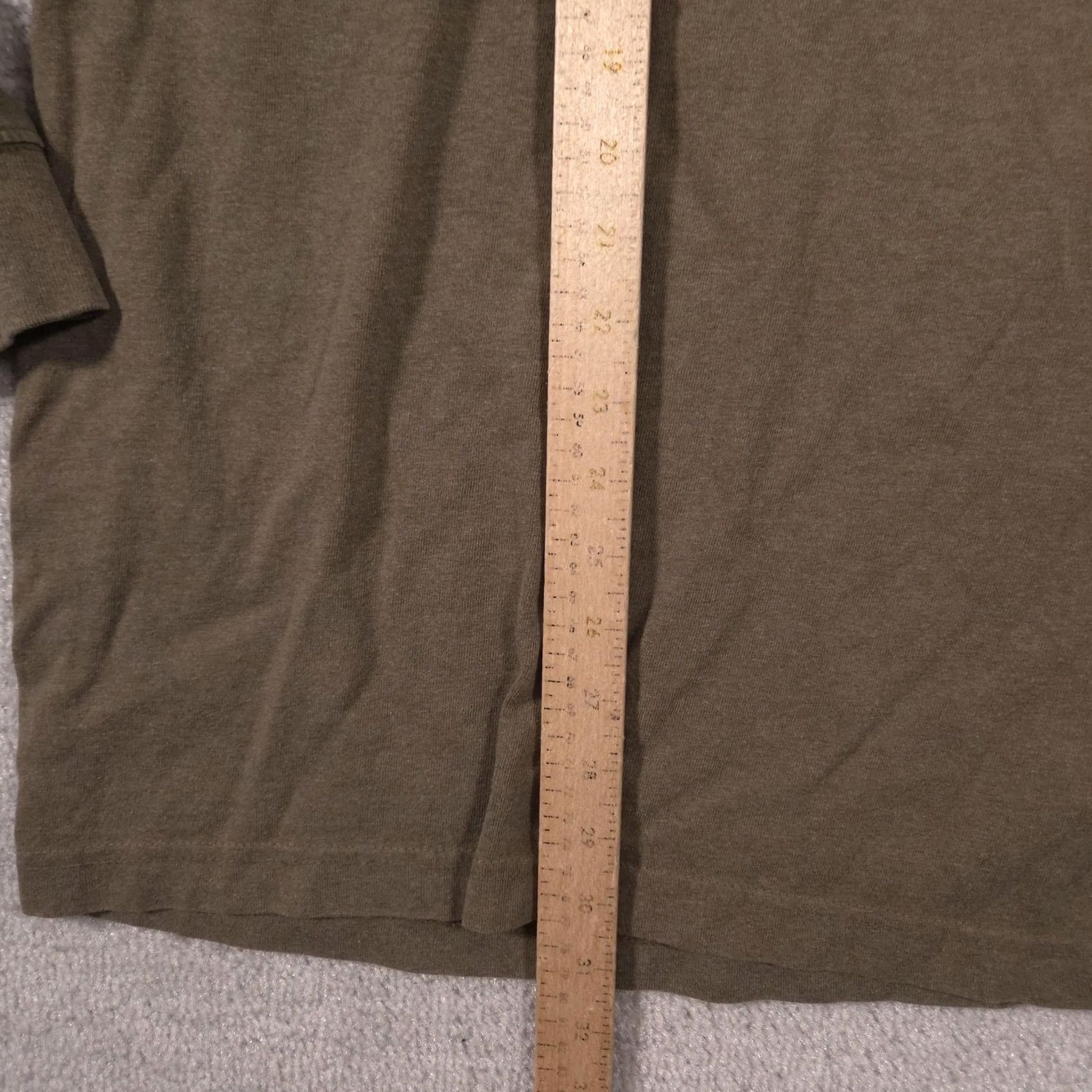 Carhartt Carhartt Mens 2XL Green Long Sleeve Workwear Shirt Graphic Tee Tagless Size US XXL / EU 58 / 5 - 7 Thumbnail
