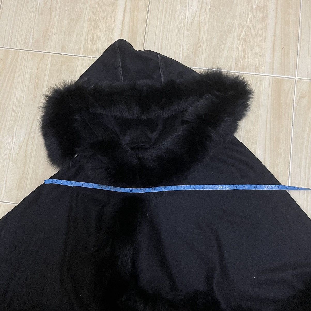 Japanese Brand RACOON FUR PONCHO Size US M / EU 48-50 / 2 - 6 Thumbnail