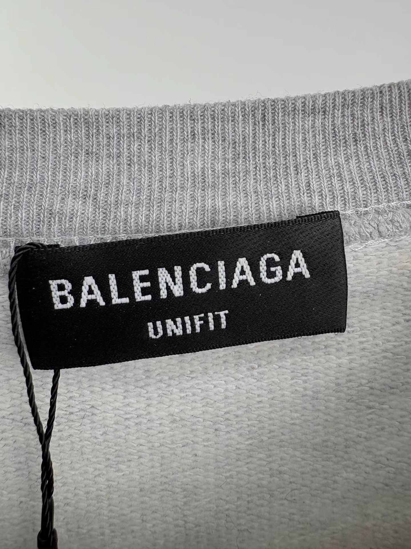 Balenciaga Gray FBI Print Crew Neck Sweatshirt XS Size US XS / EU 42 / 0 - 4 Thumbnail