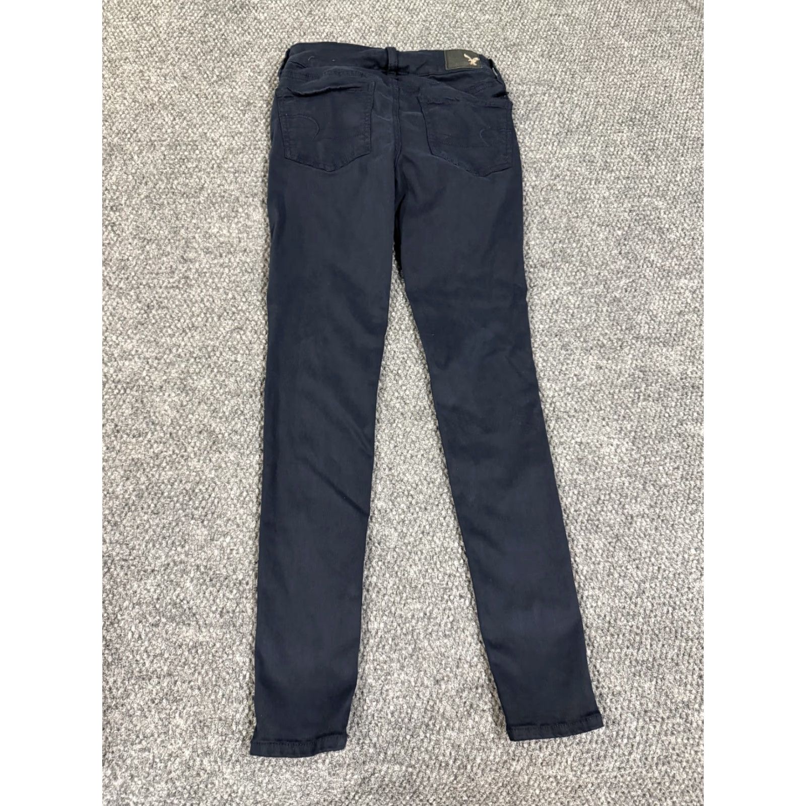 American Eagle Outfitters VINTAGE? No. American Eagle Outfitters Jeans Womens 00 Dark Blue Jegging Super Stretch Denim Jeans 5-Pocket Pocket Womens Mens? Size 24" / US 00 / IT 34 - 6 Thumbnail