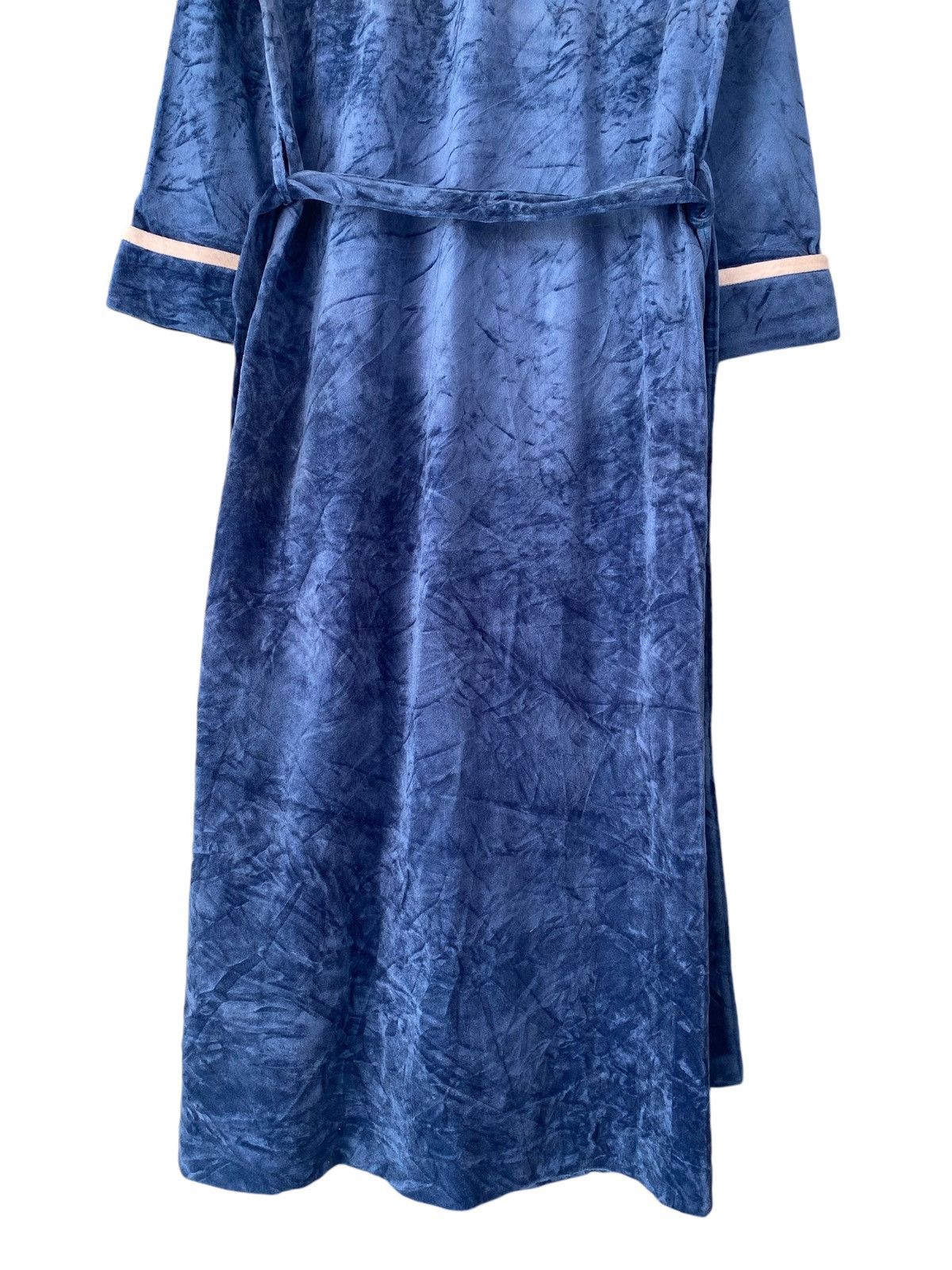 Designer × If Only Was True × Japanese Brand Vtg ELLE CHANTE Bath Rope Velvet Size 22" - 12 Thumbnail