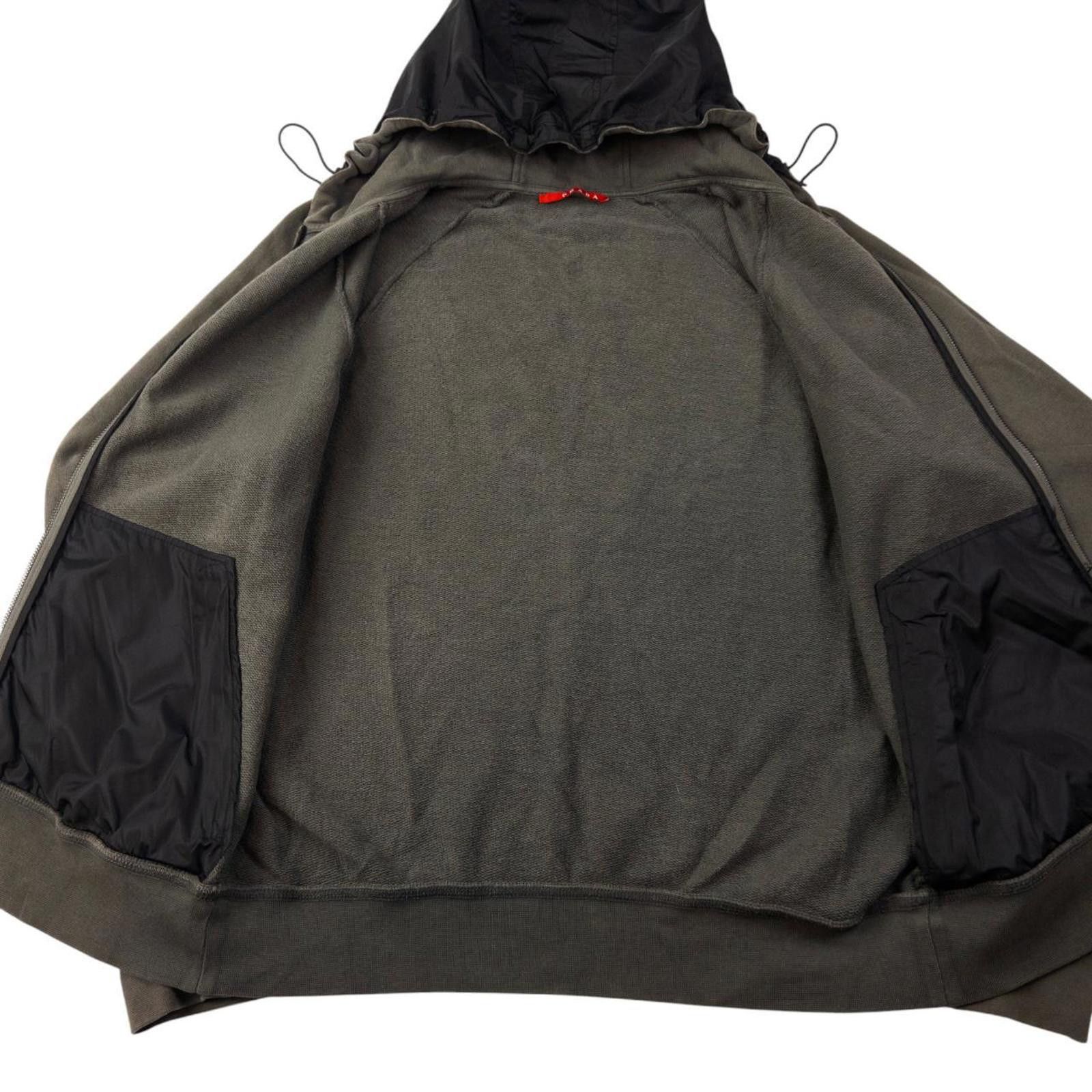 Prada Vintage Prada Sport Zip Up Hoodie Size S Size US S / EU 44-46 / 1 - 4 Thumbnail