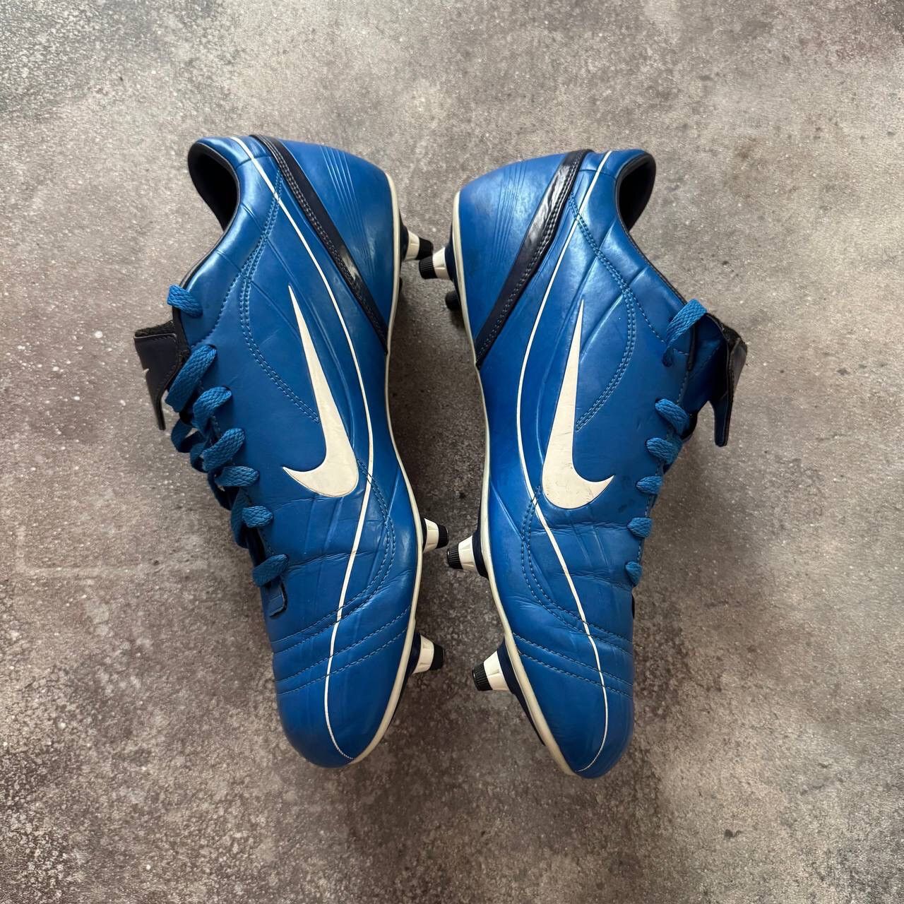 Nike × Vintage Nike Vapor SG Vintage RARE Soccer/Football Boots Cleats Size US 12 / EU 45 - 1 Thumbnail