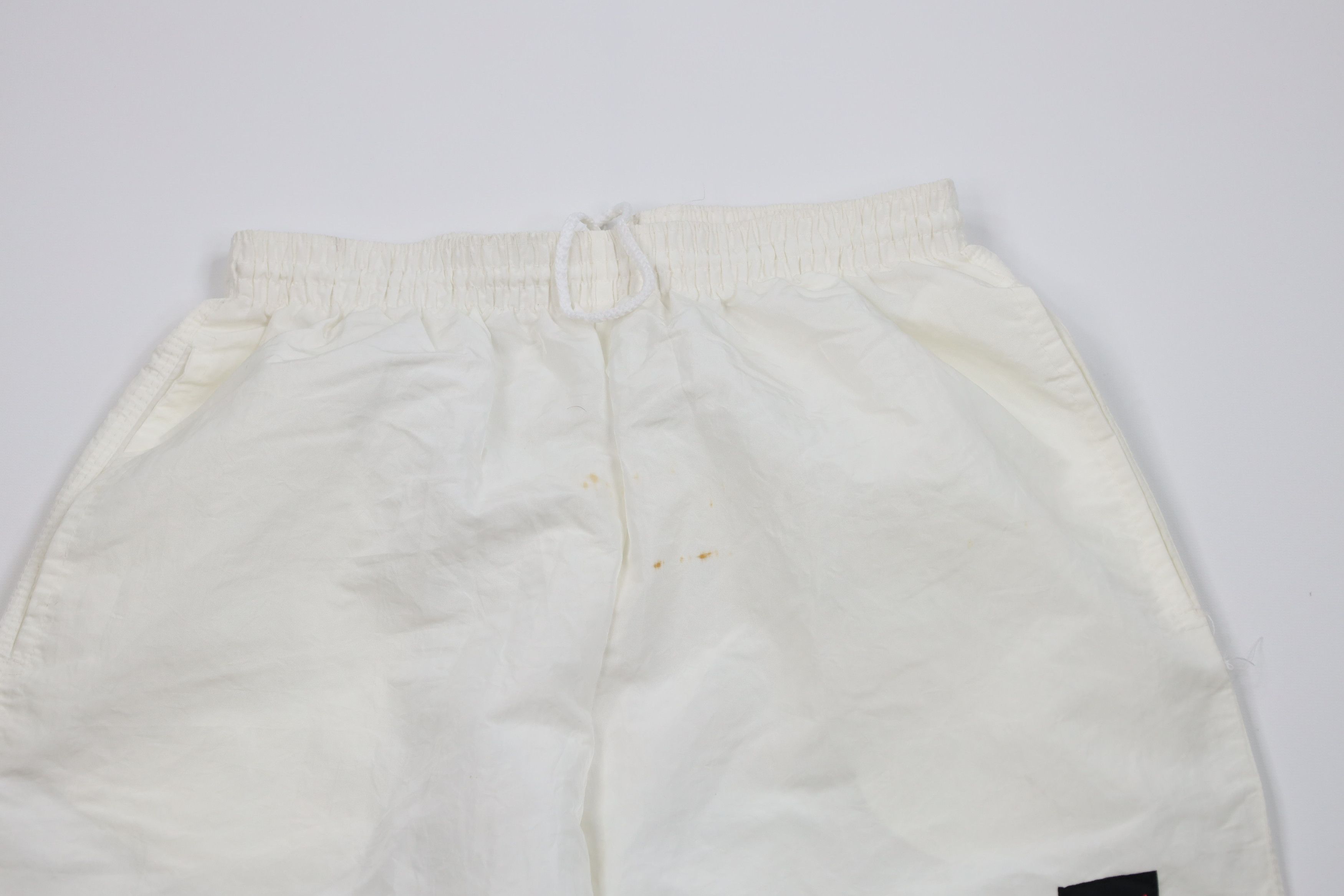 Vintage Vintage 90s Surf Style Windbreaker Joggers Pants White USA Size US 32 / EU 48 - 2 Thumbnail