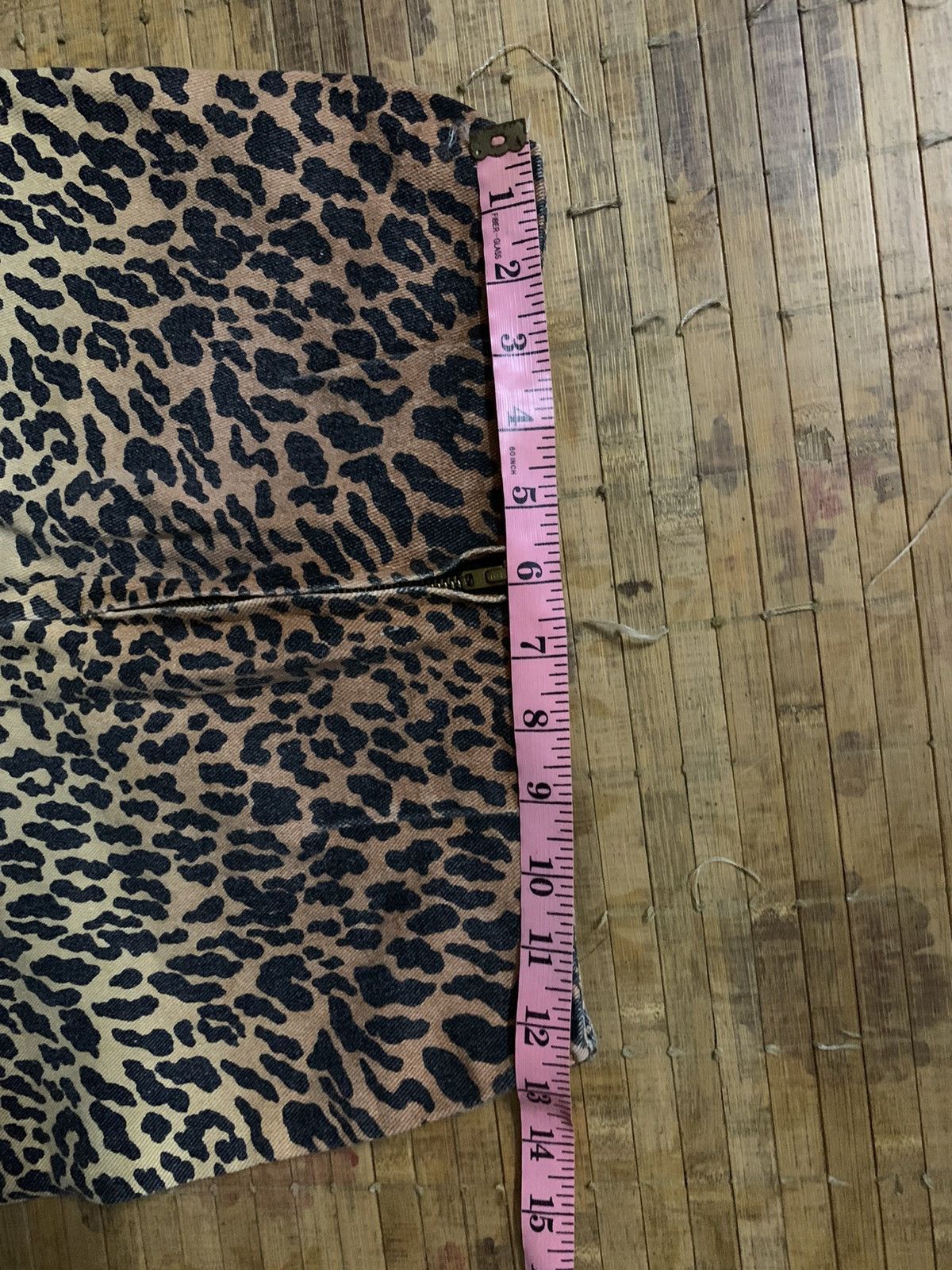 Made In The Shade × Vintage Vtg 70s-80s Made In The Shade Cheetah With Talon 42 Zipper Size 25" / US 0 / IT 36 - 18 Thumbnail