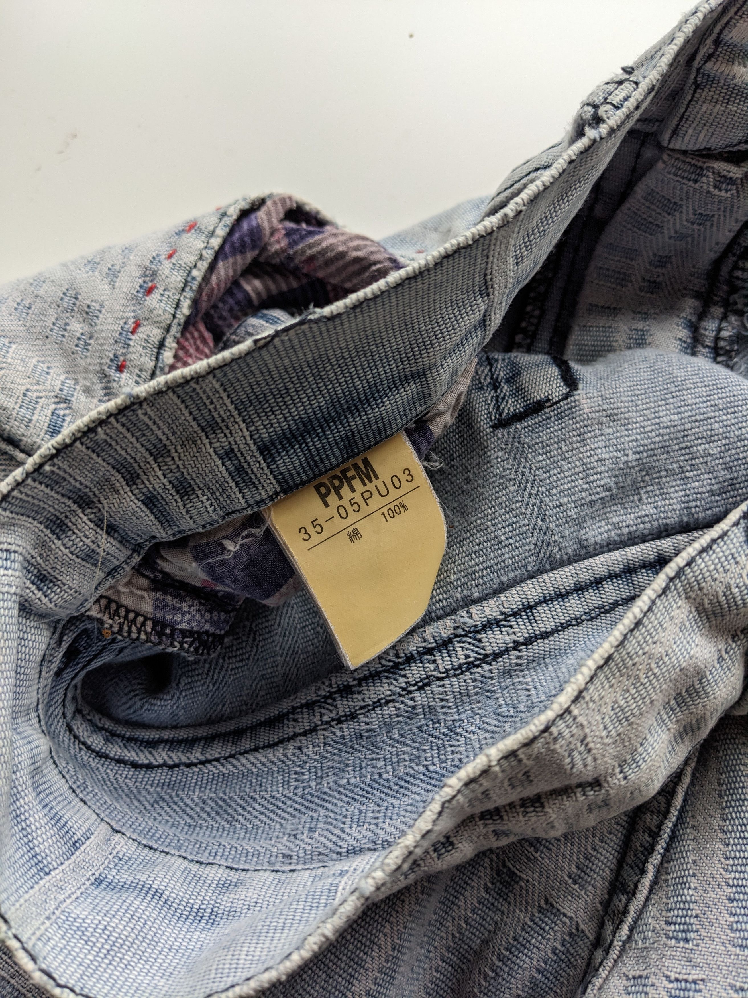 PPFM PPFM plaid distressed jeans Size US 30 / EU 46 - 9 Thumbnail