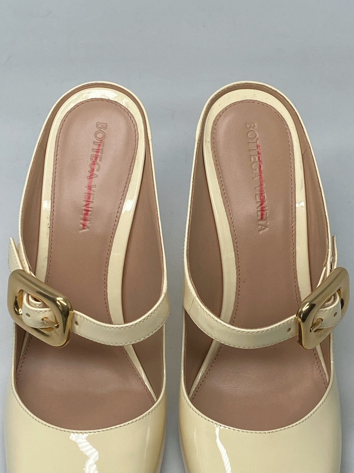 Bottega Veneta Bottega Veneta Comet Mary Jane Wedge Pumps size 37.5 Size US 7.5 / IT 37.5 - 11 Thumbnail