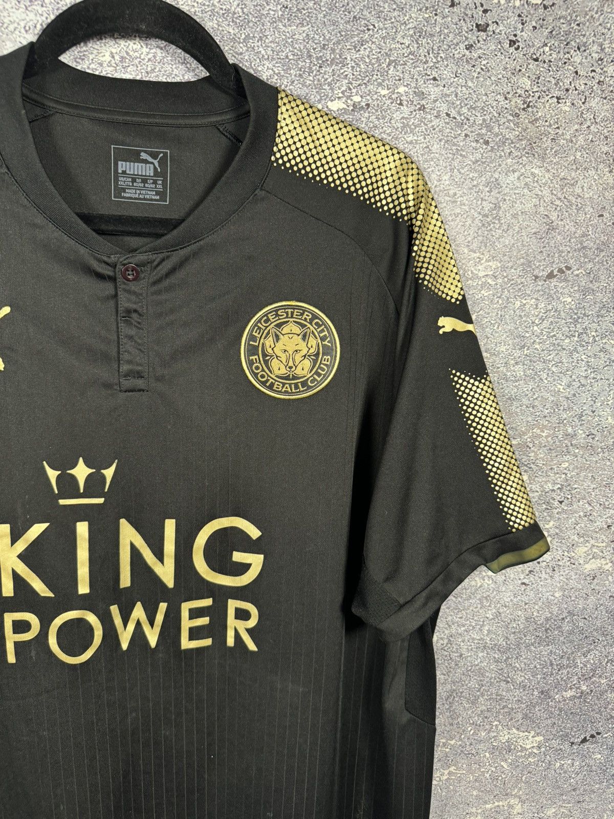 Puma × Vintage Vintage Leicester City 2017/18 Away Puma Soccer Jersey 2XL Size US XXL / EU 58 / 5 - 6 Thumbnail
